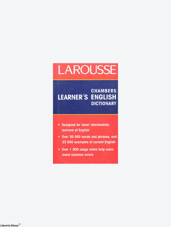 Learners Chambers English Dictionary – Librería Ditesa