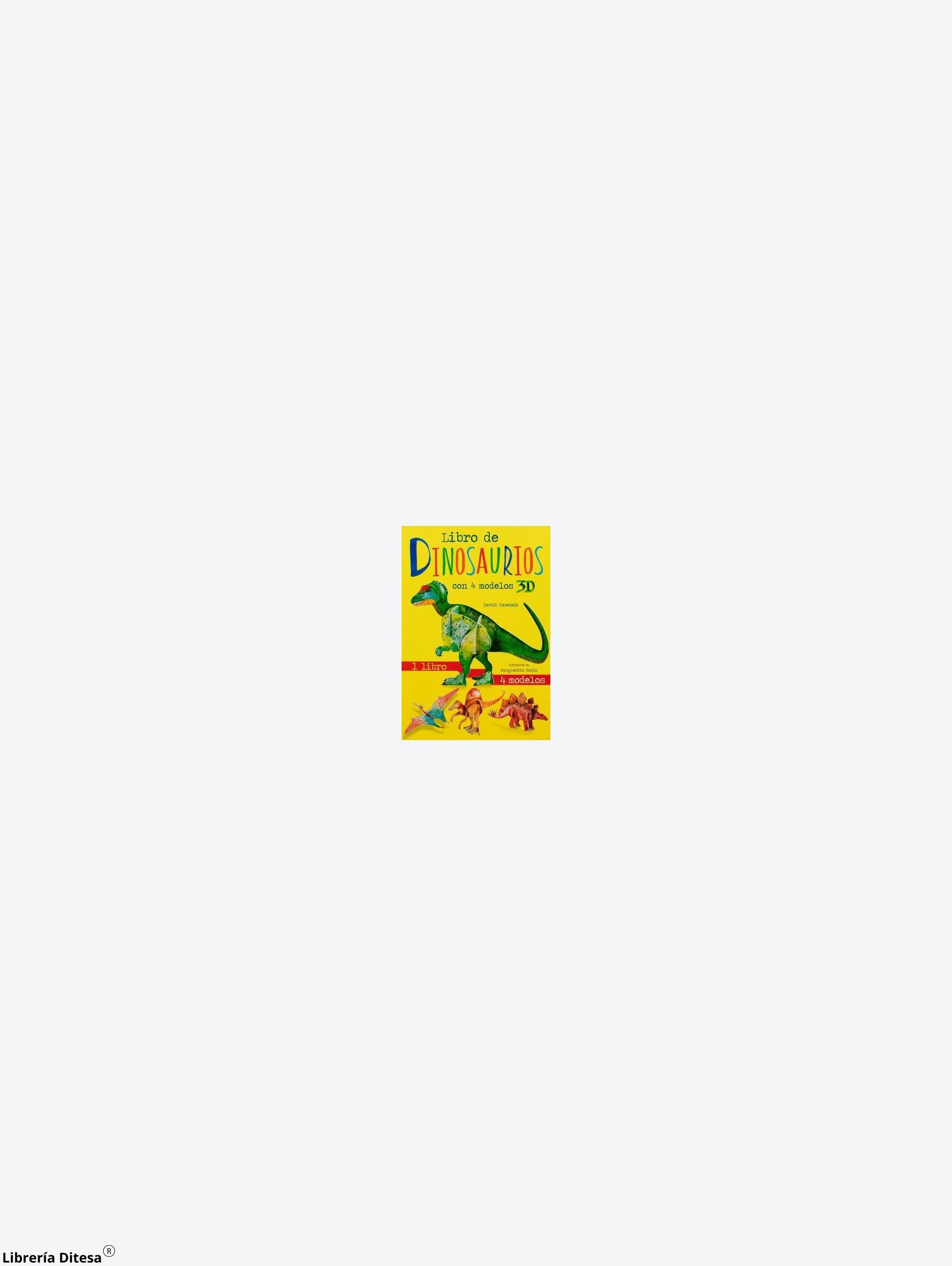 4 Modelos 3D Libro De Dinosaurios by Advanced Marketing