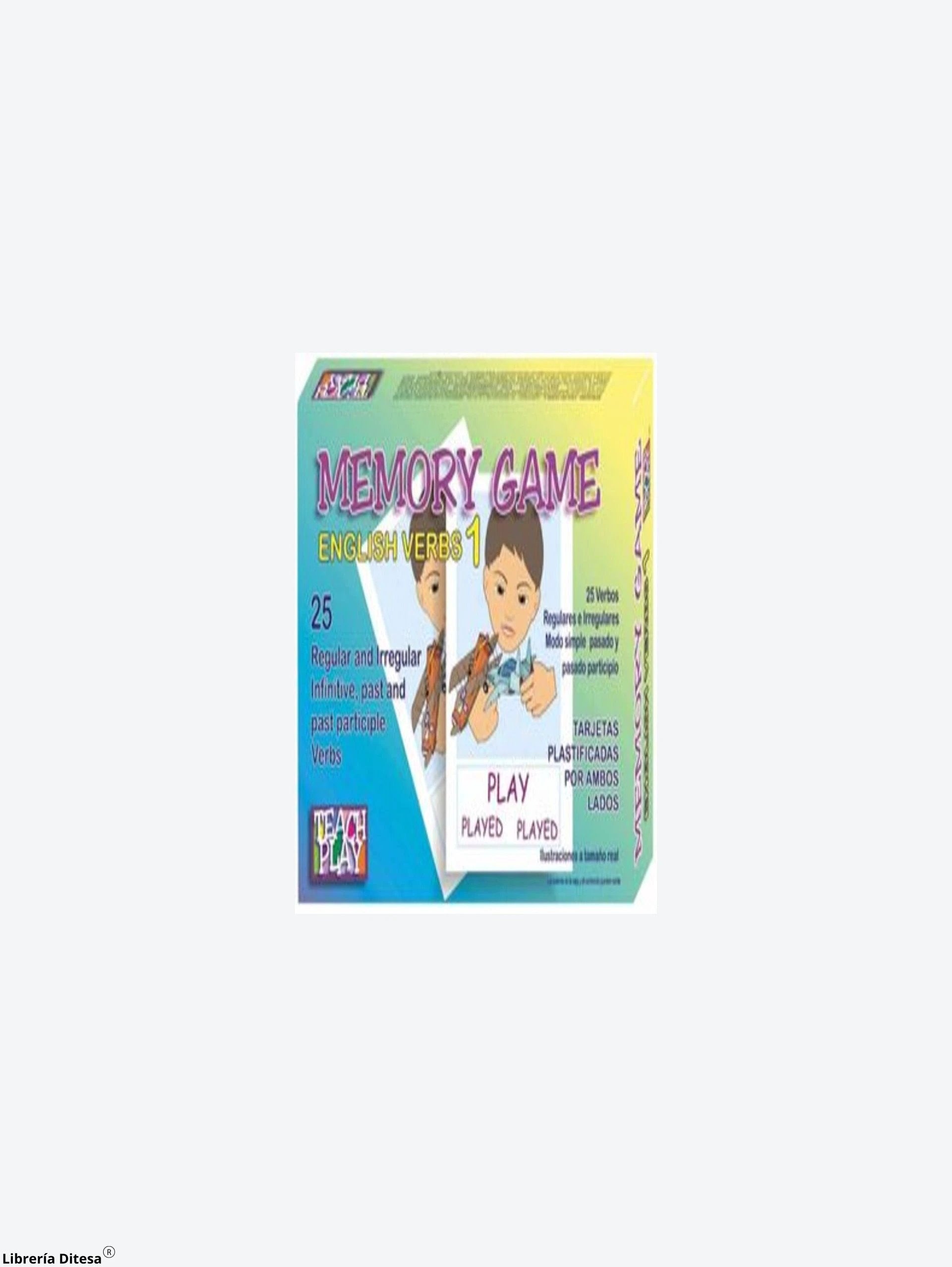 Memorama English Verbs 1 by Teach Play