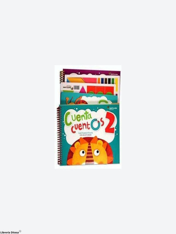 Pack Cuenta Cuentos Lectura Lectoescritura Matematicas 2. Ed17