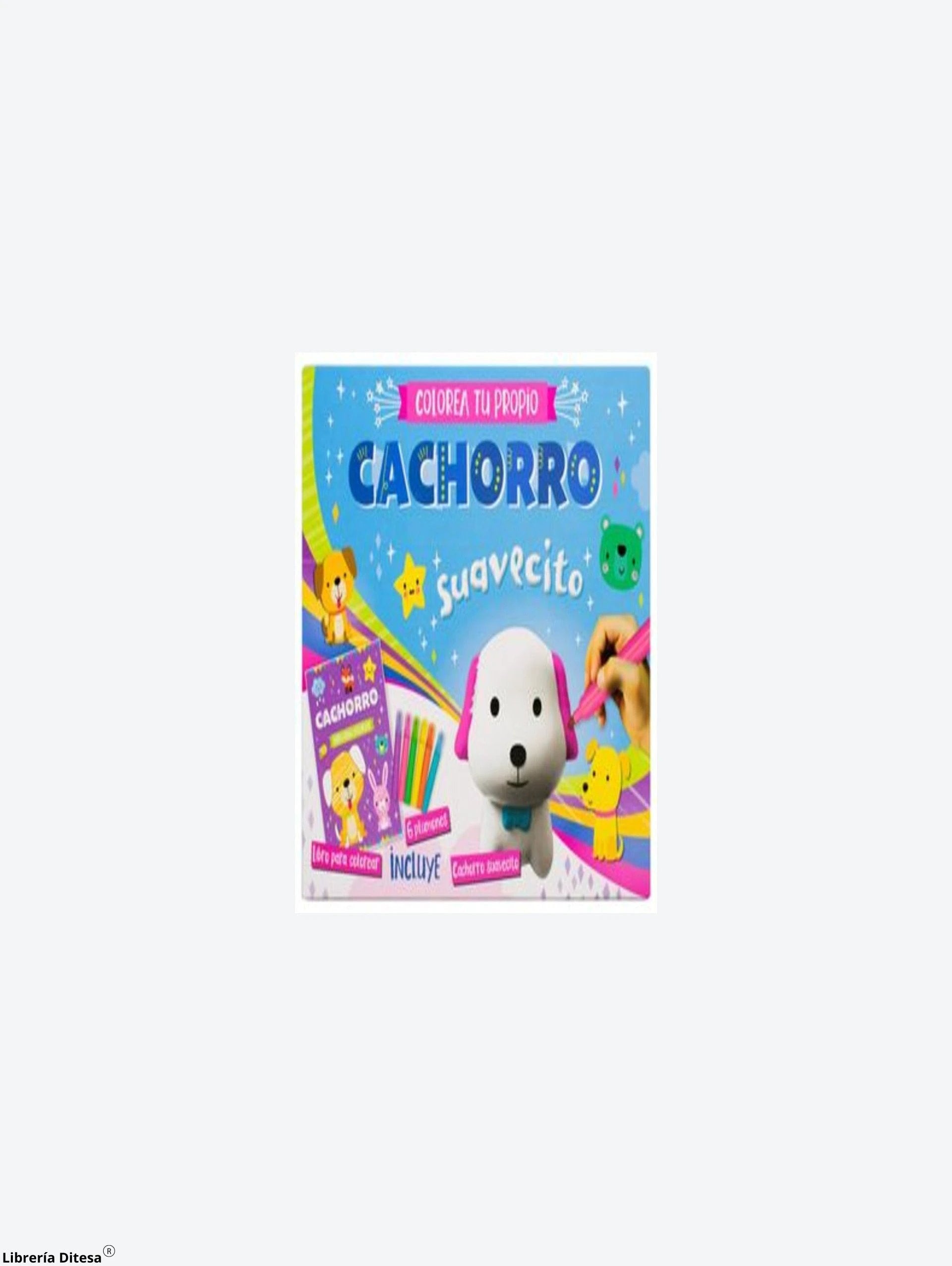Colorea Tu Propio Cachorro Suavecito by Advanced Marketing