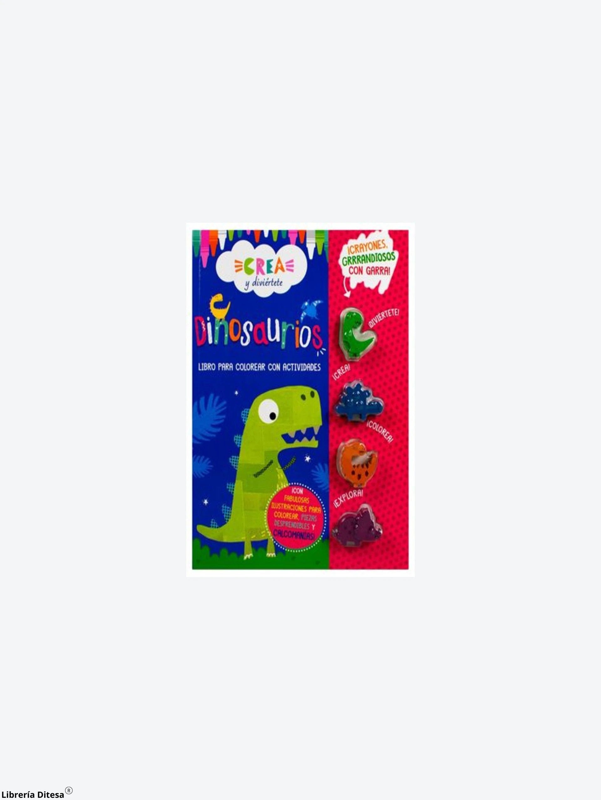 Crea Y Diviertete Dinosaurios by Advanced Marketing