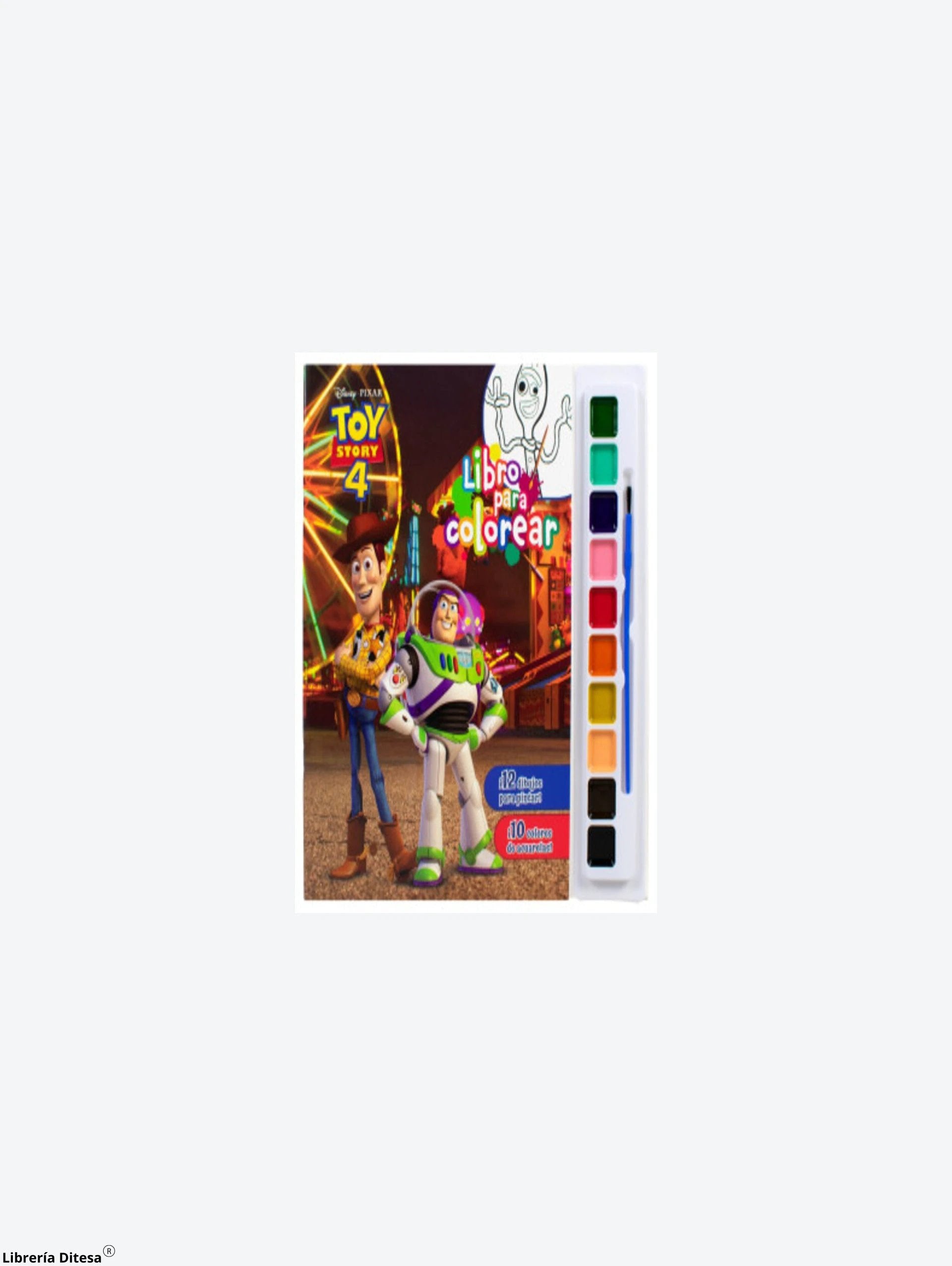 Libro Para Colorear Disney Toy Story by Advanced Marketing