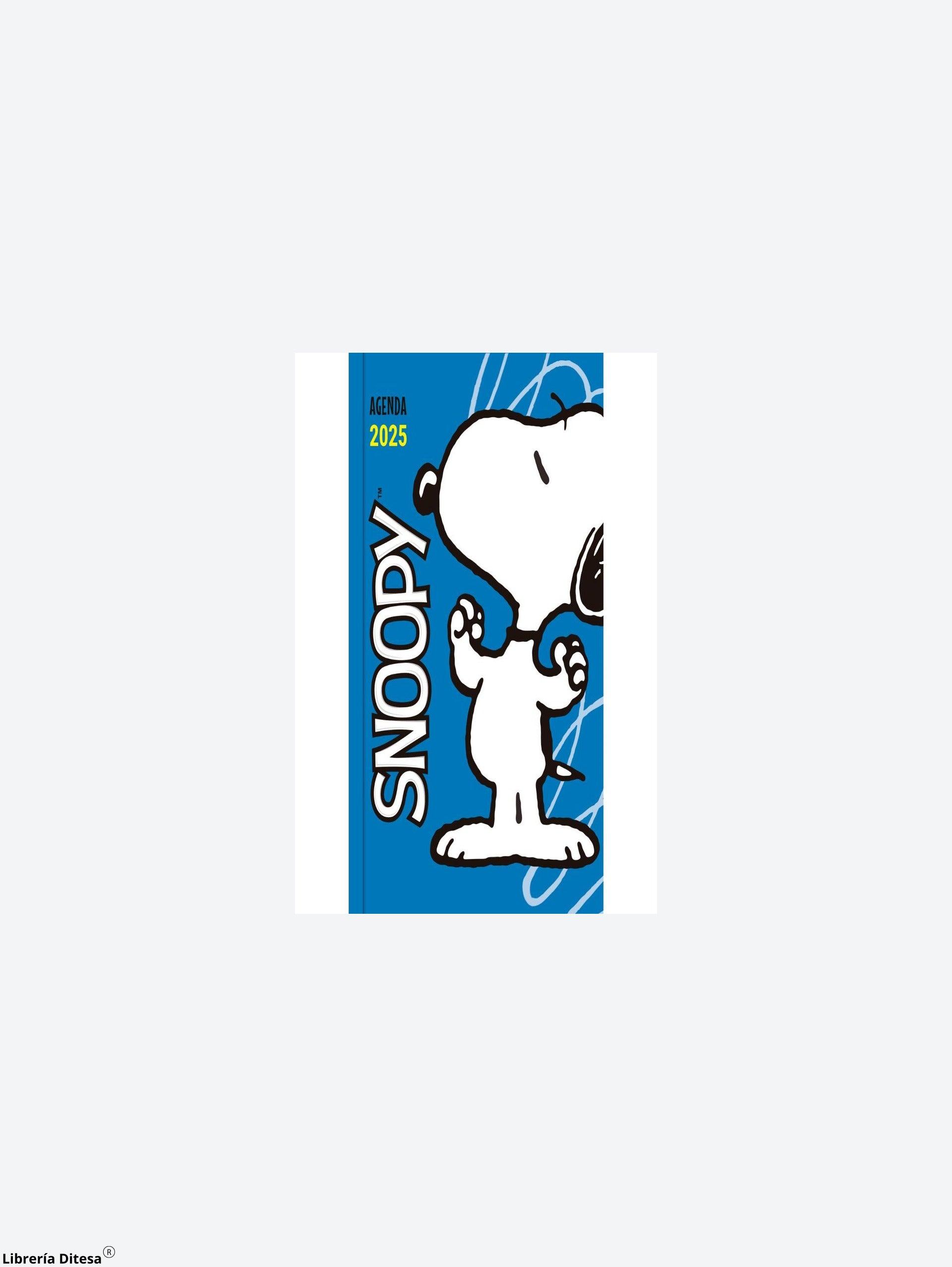 Agenda Snoopy Aniversario 2025 - Librería Ditesa