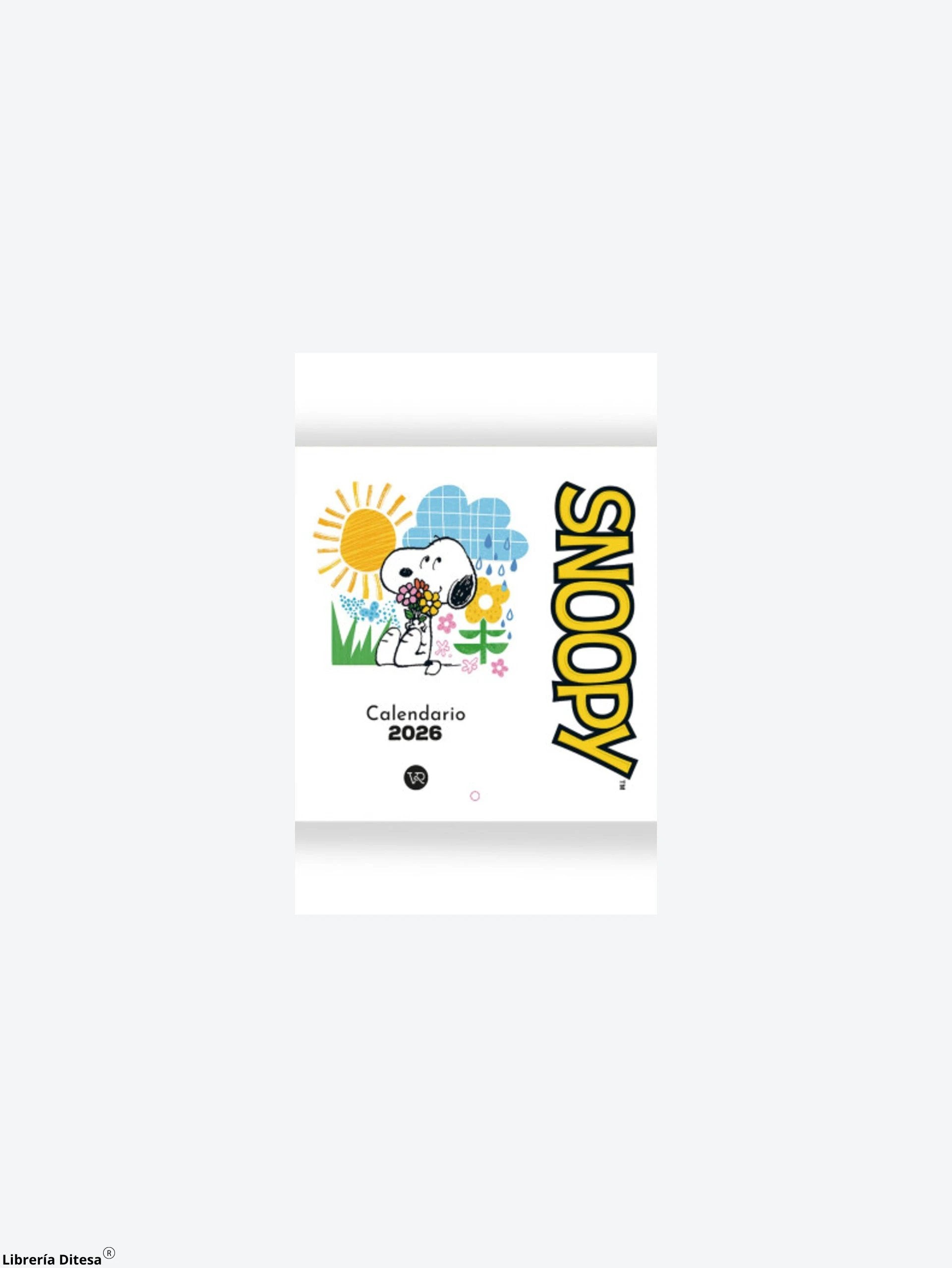 Calendario 2026 Snoopy Dia by Vergara Y Riba