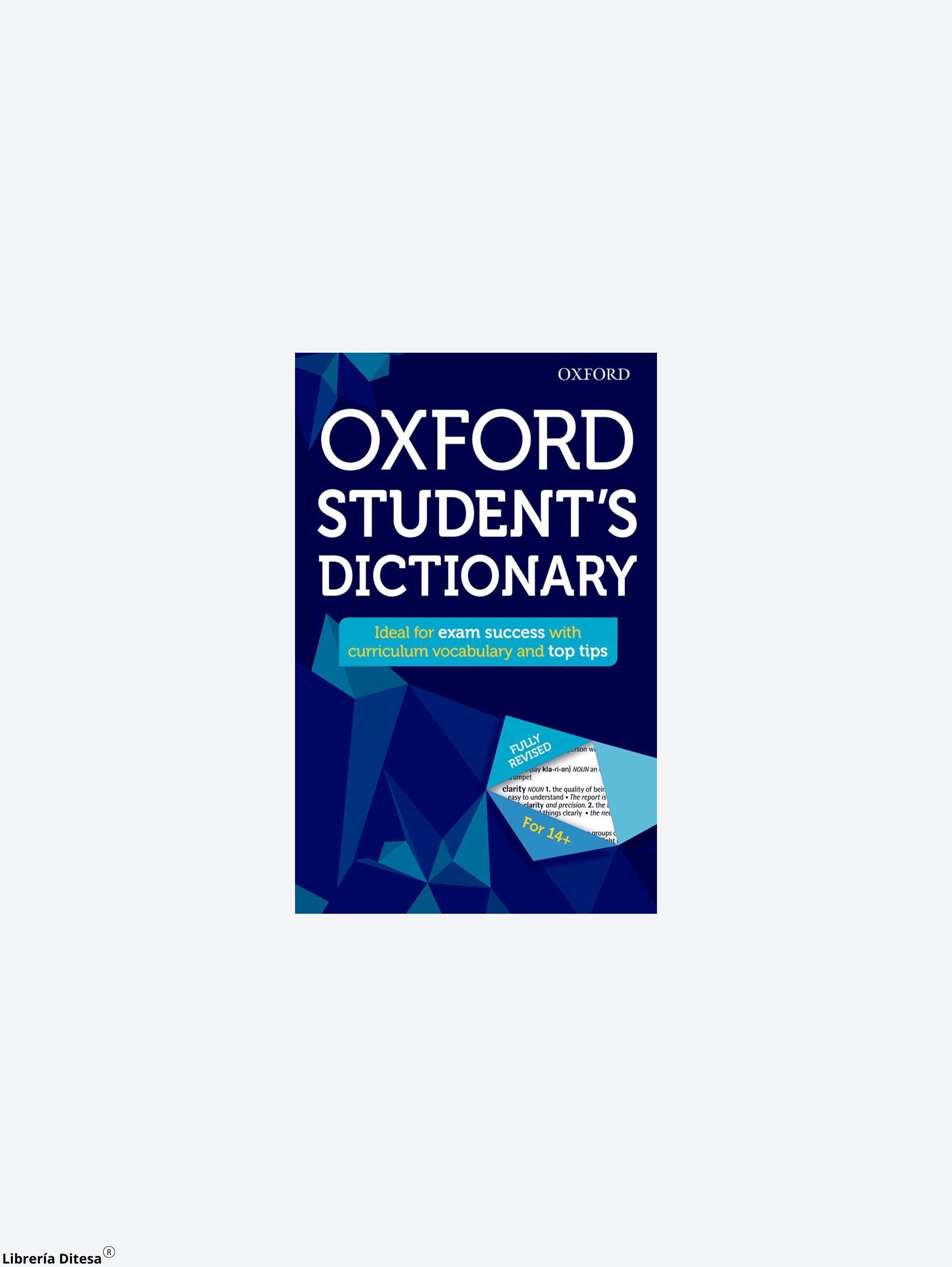 Oxford Student'S Dictionary - Librería Ditesa