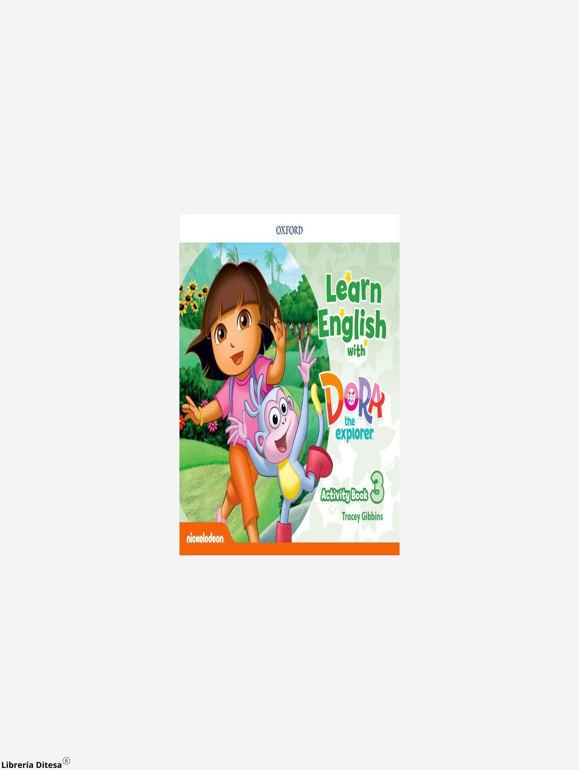 Learn English With Dora The Explorer 3 Ab - Librería Ditesa