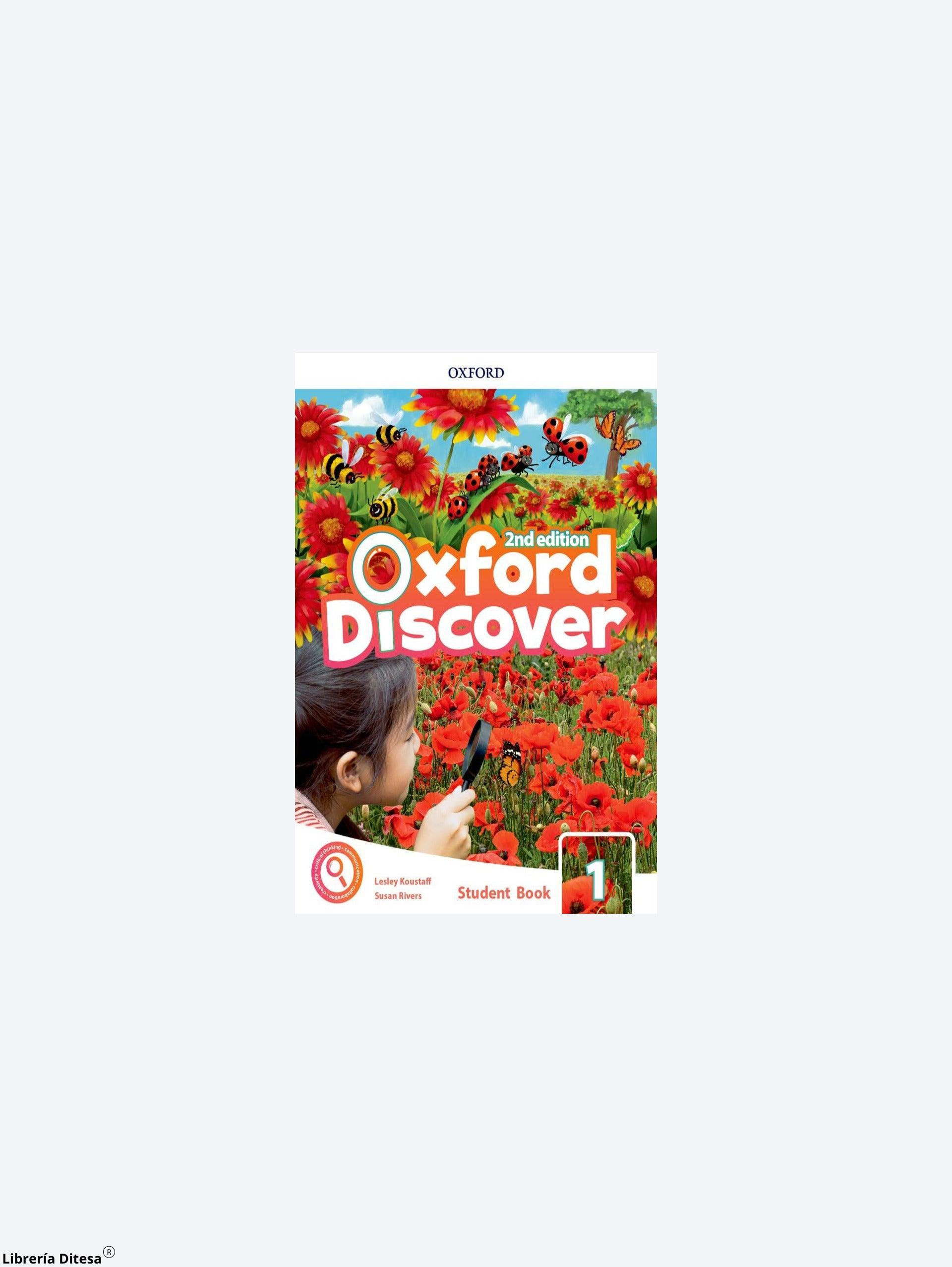 Oxford Discover 2E 1 Sb W/App Pack - Librería Ditesa