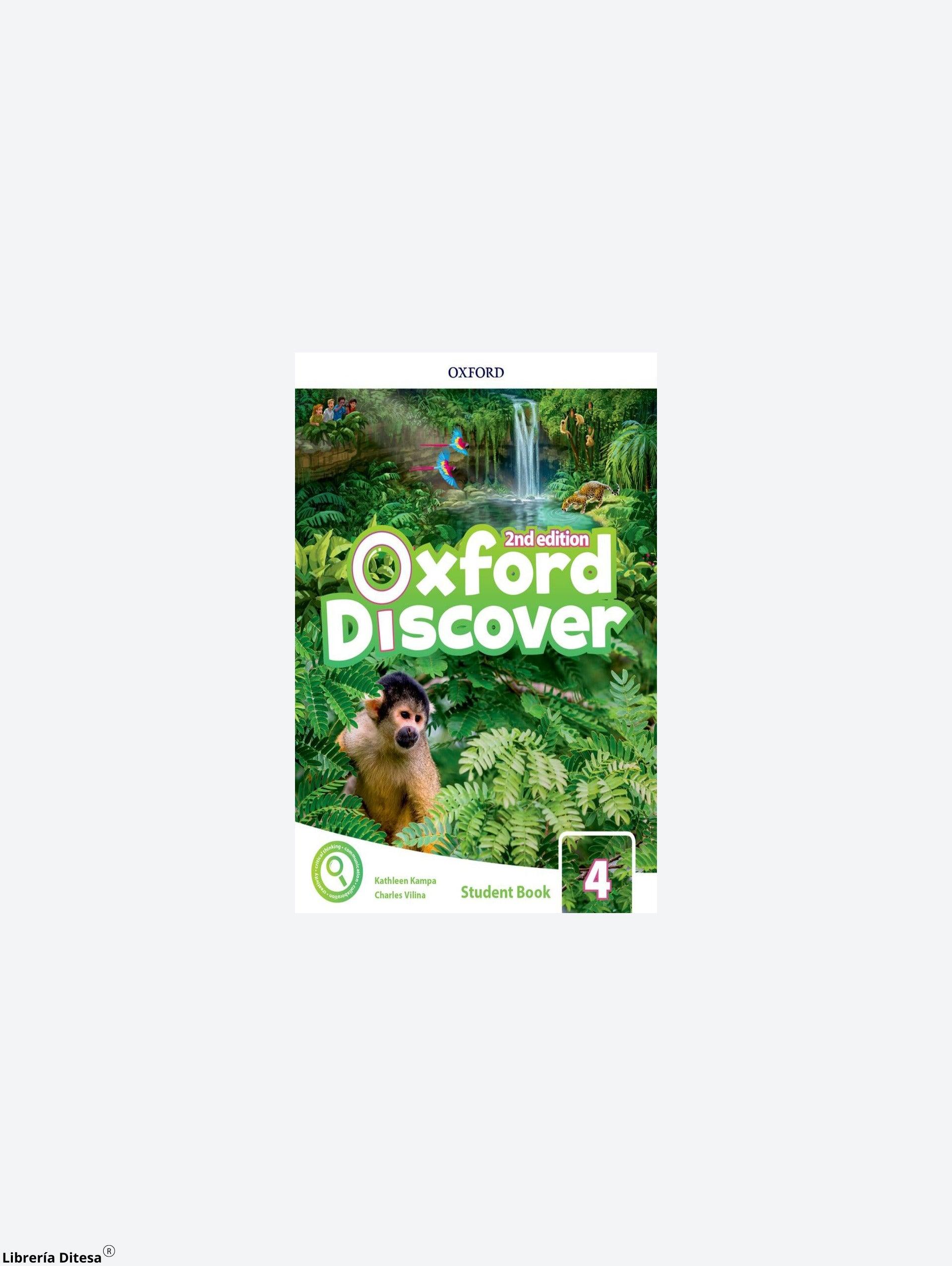 Oxford Discover 2E 4 Sb W/App Pack - Librería Ditesa