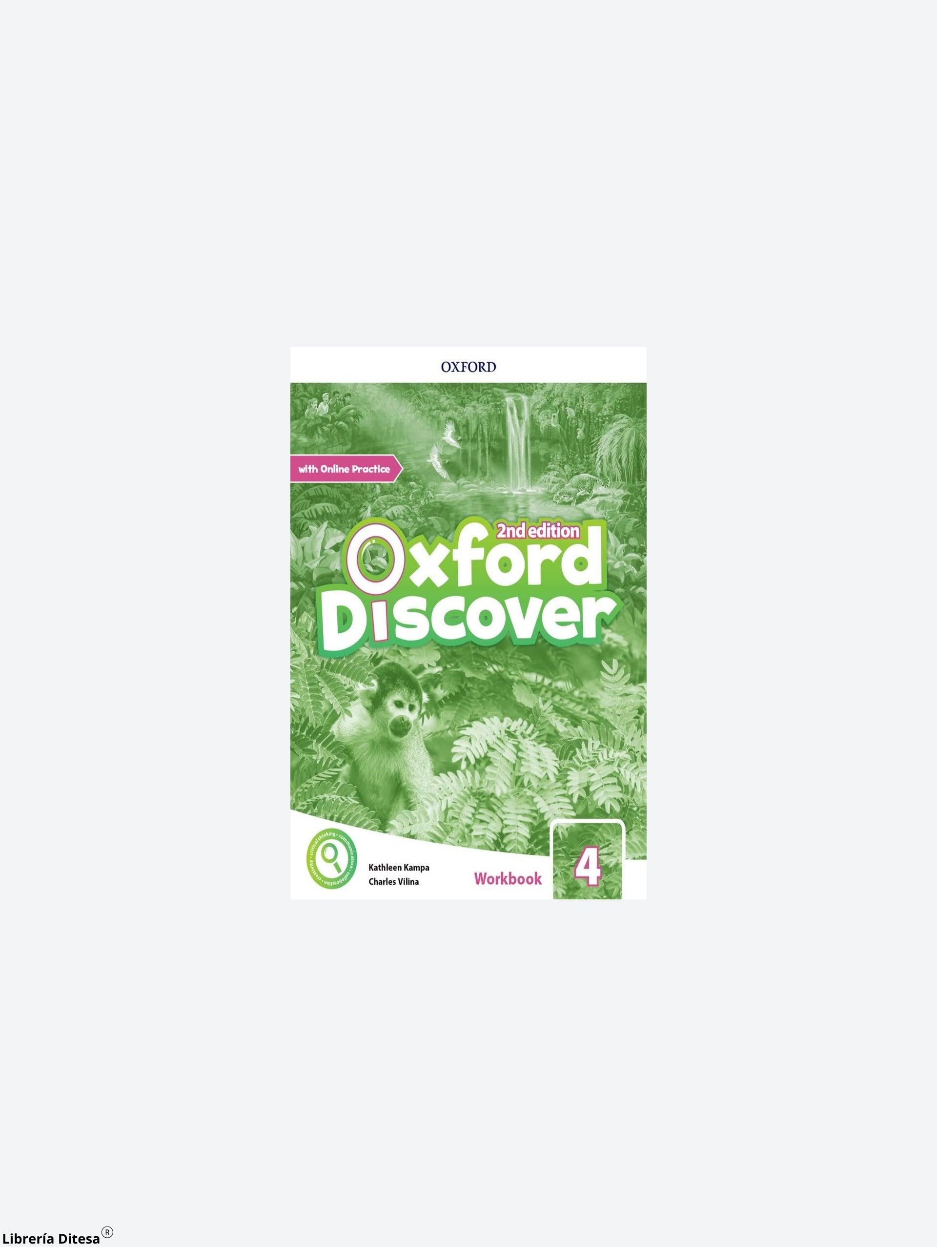 Oxford Discover 2E 4 Wb W/Op Pack - Librería Ditesa