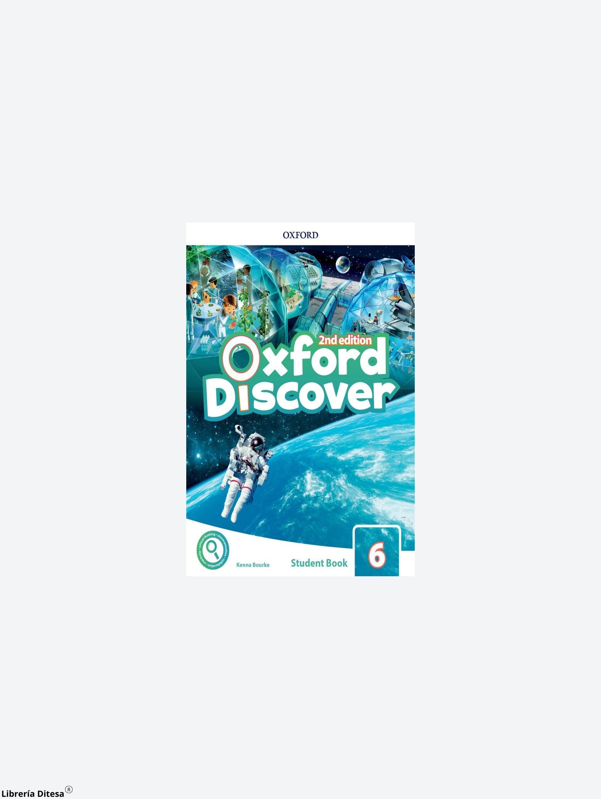 Oxford Discover 2E 6 Sb W/App Pack - Librería Ditesa