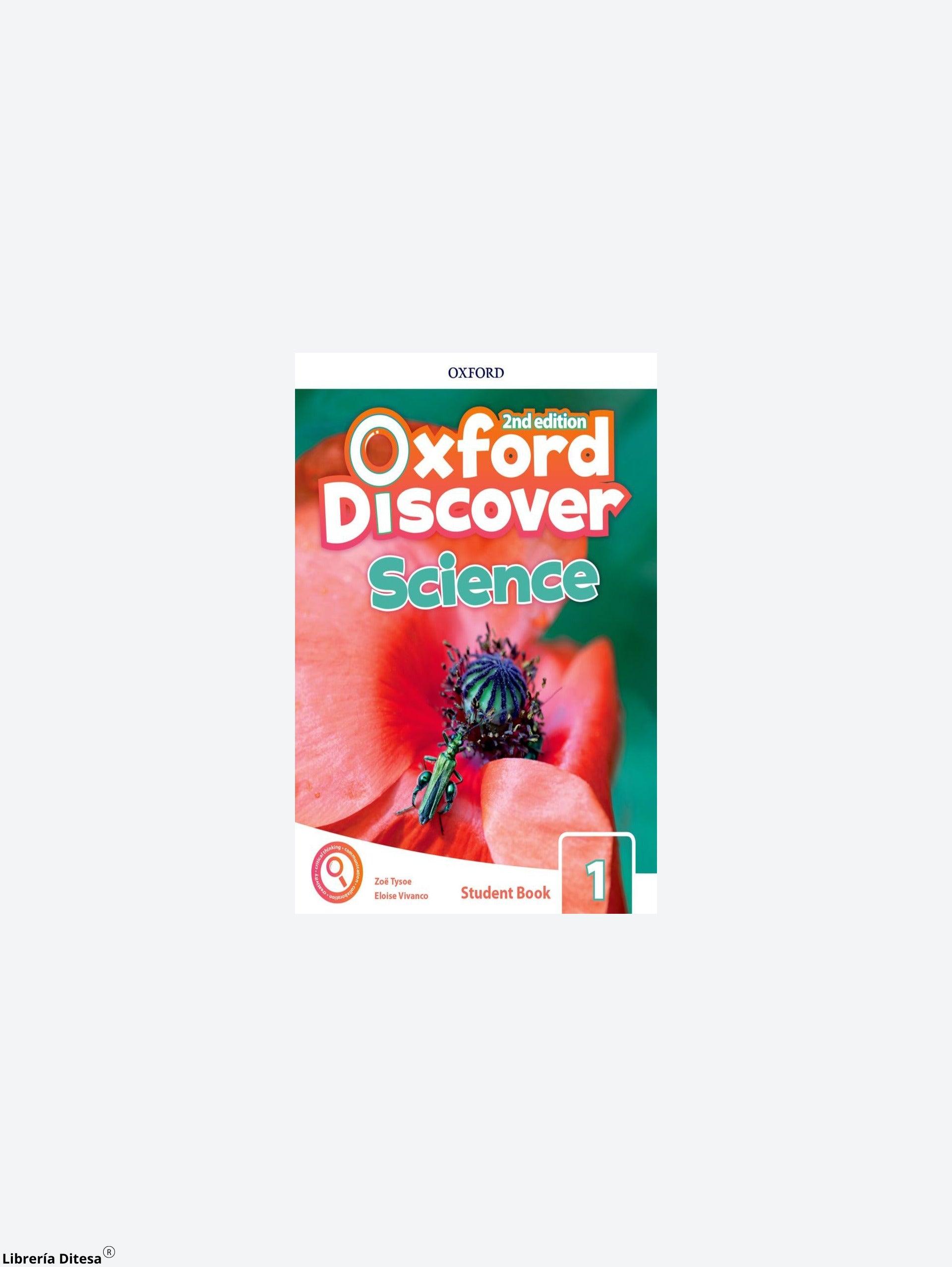 Discover Science 2E 1 Sb W/Op Pack - Librería Ditesa