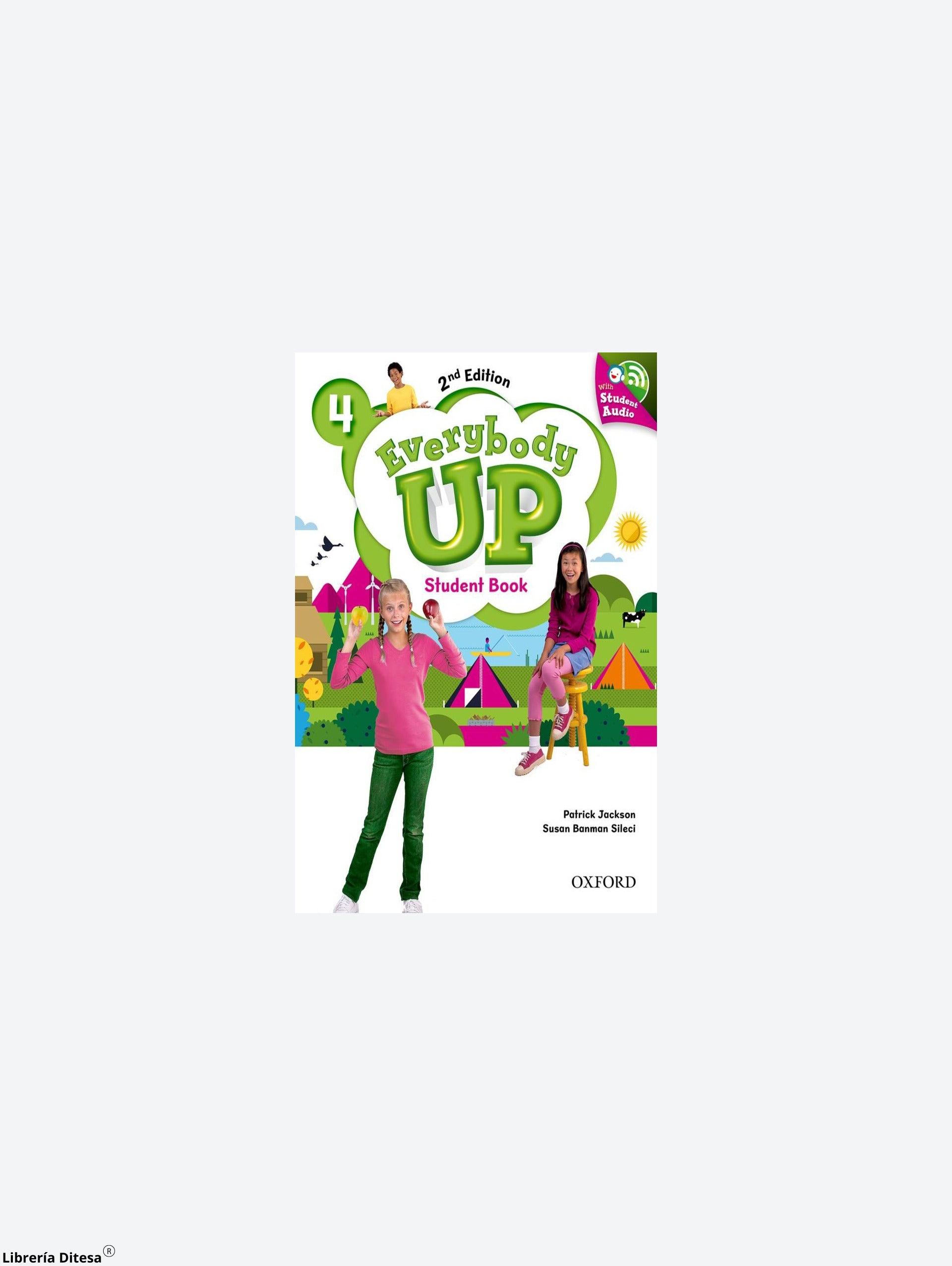 Everybody Up 2E 4 Sb With Cd Pack - Librería Ditesa