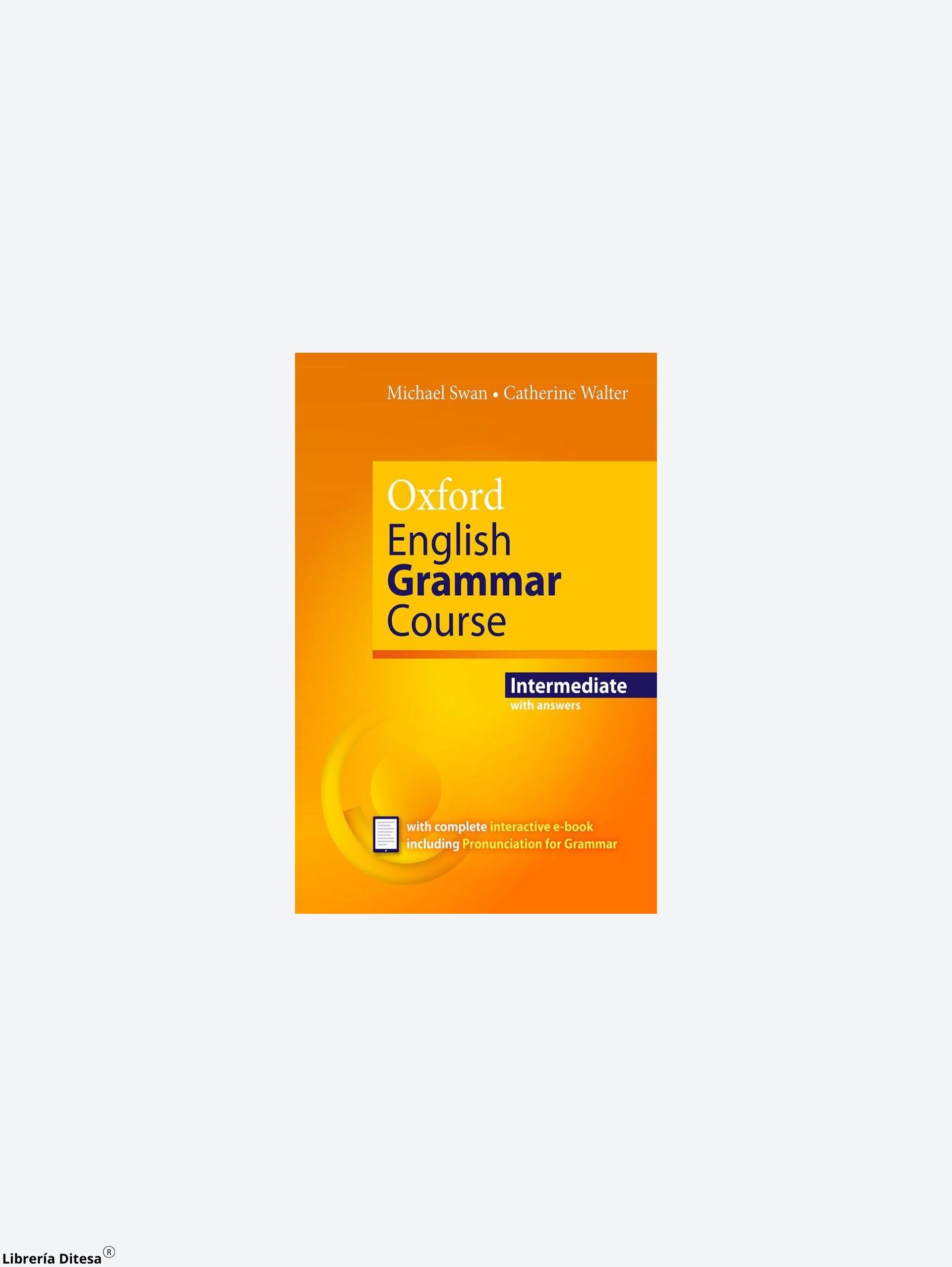 Oxford English Grammar Intermediate Sb W/K Ebook Pk Rev Ed - Librería Ditesa