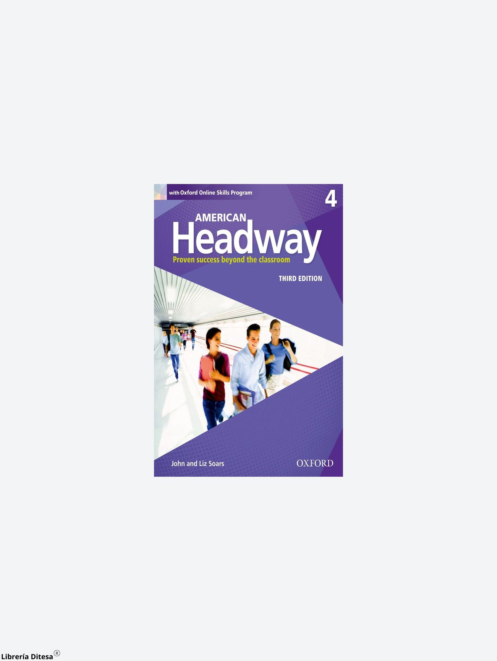 Am Headway 3E 4 Sb With Oosp - Librería Ditesa