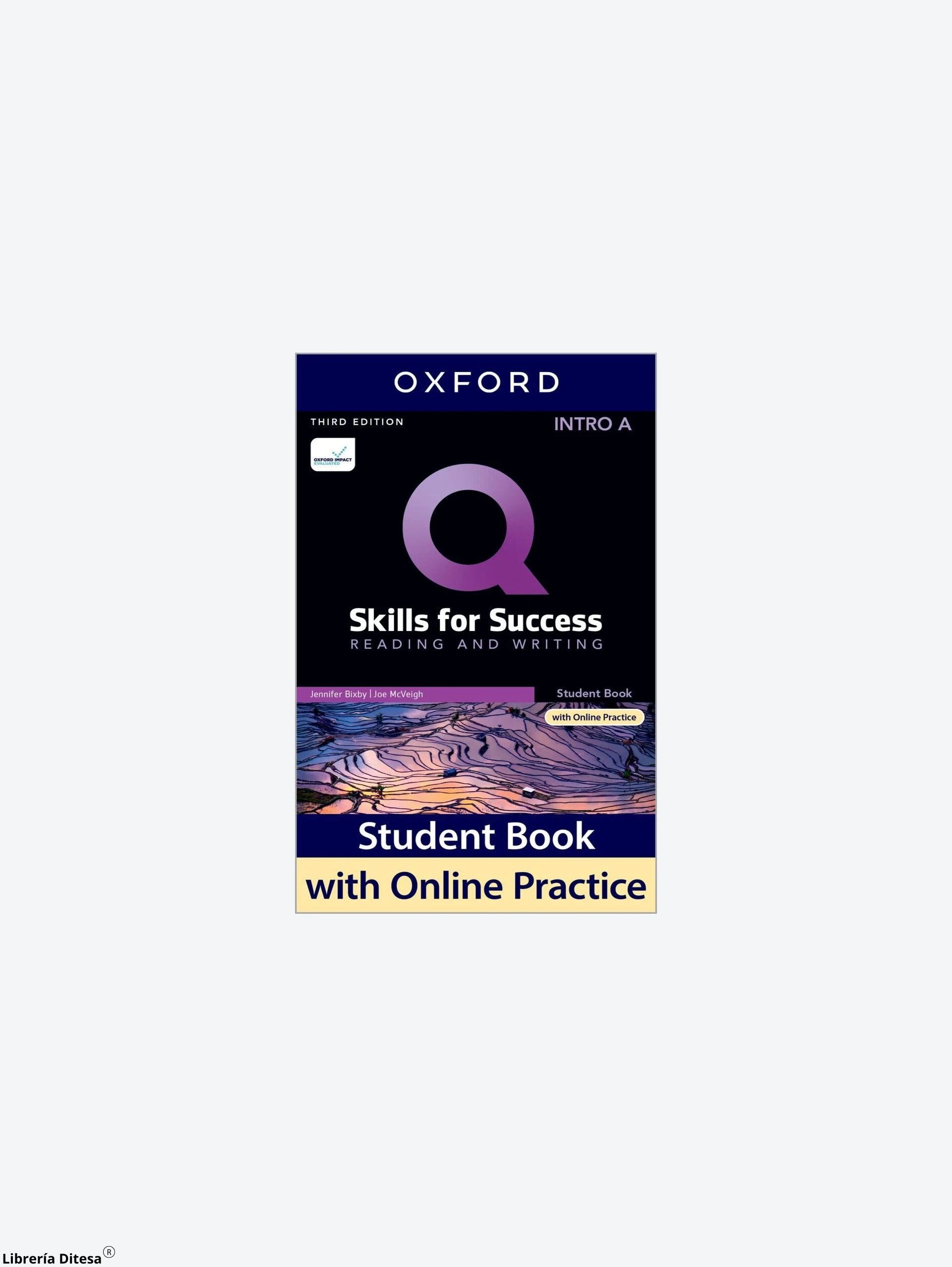 Q3E Intro R&W Split Pk A + Iq Online Practice by Oxford