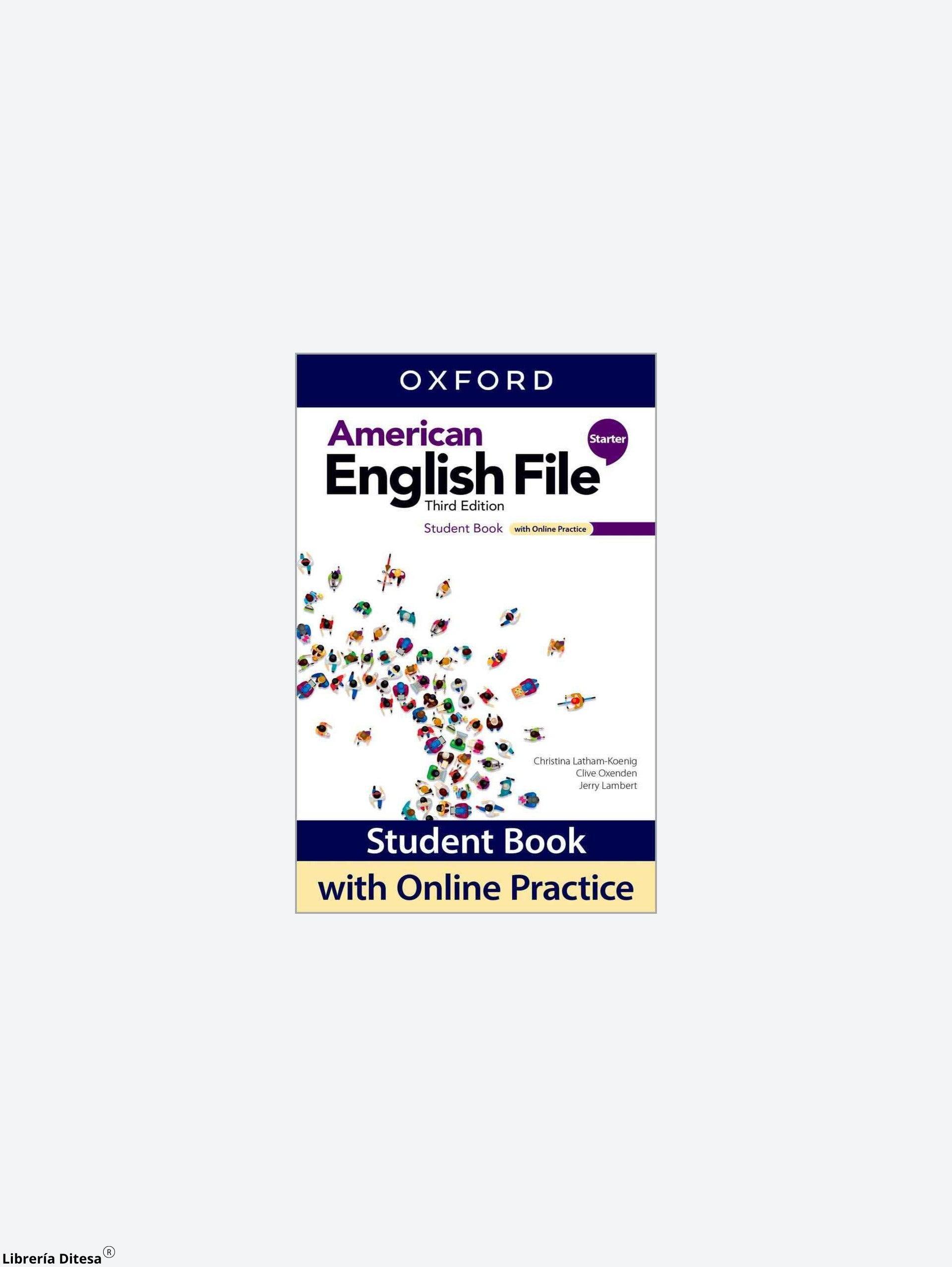 American English File Starter Std - Librería Ditesa