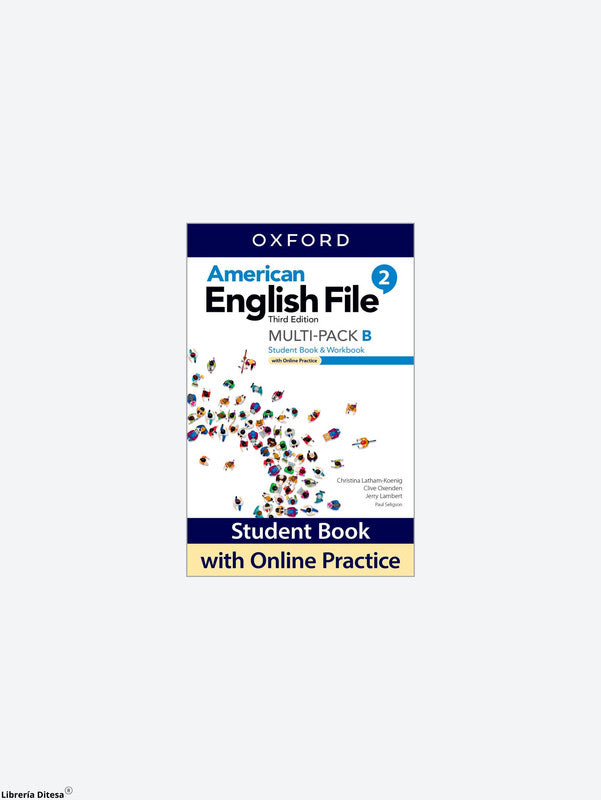 Oxford Am English File 3E 2B Multipack Pack Libro – Librería Ditesa
