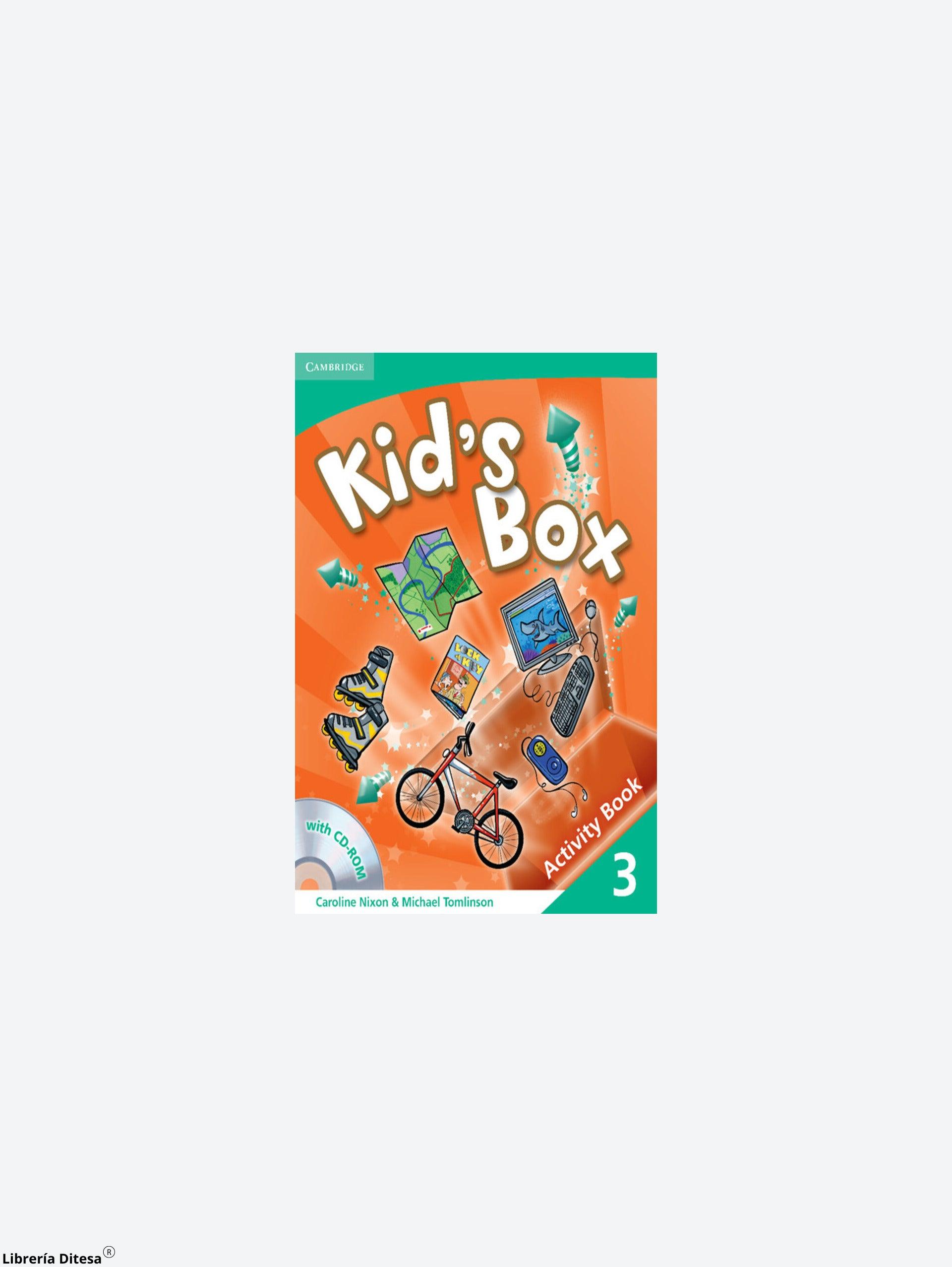 Kid'S Box Level 3 Activity Book With Cd-Rom - Librería Ditesa