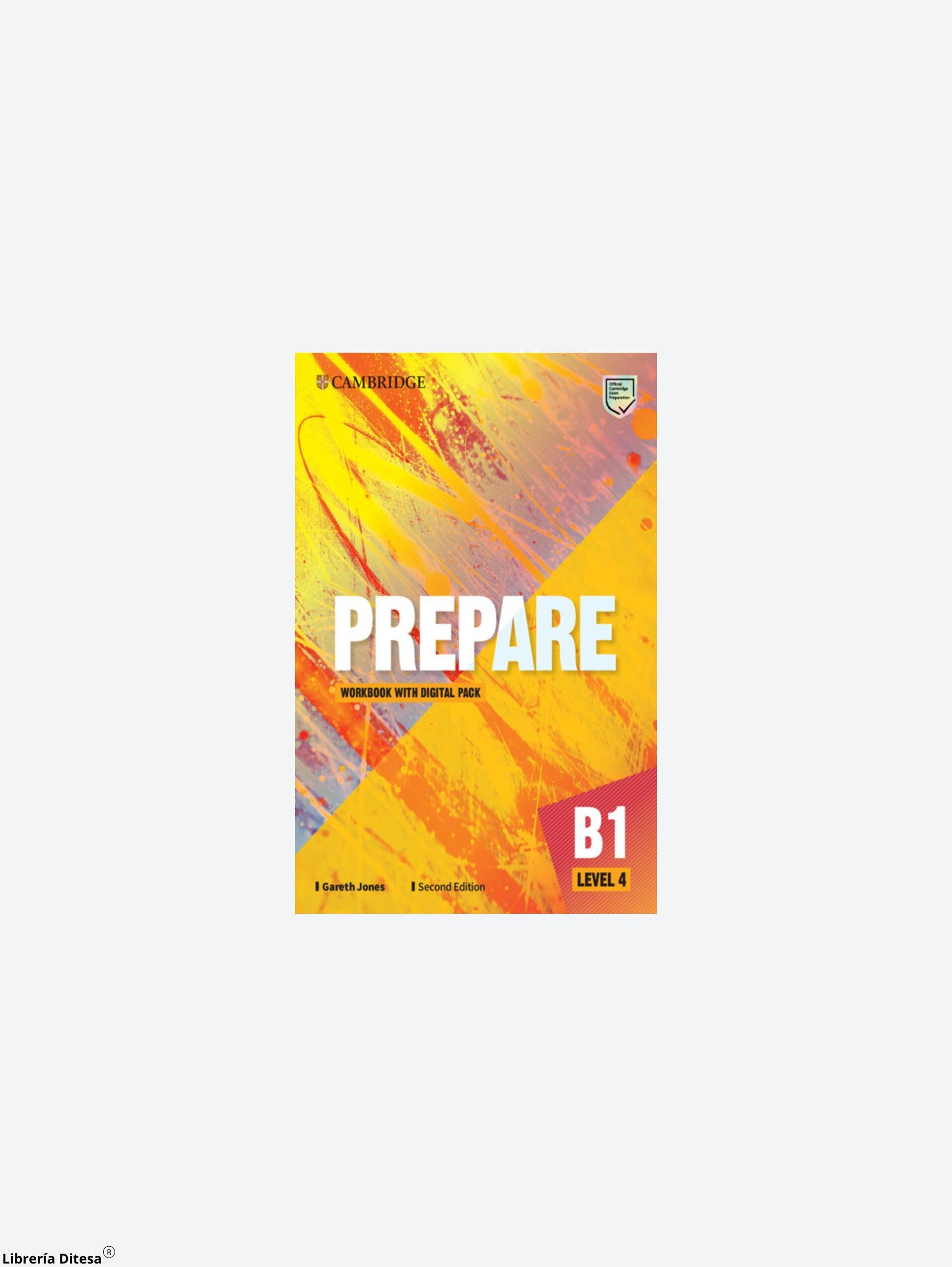 Cambridge English Prepare! 2Ed Workbook With Digital Pack 4 - Librería Ditesa