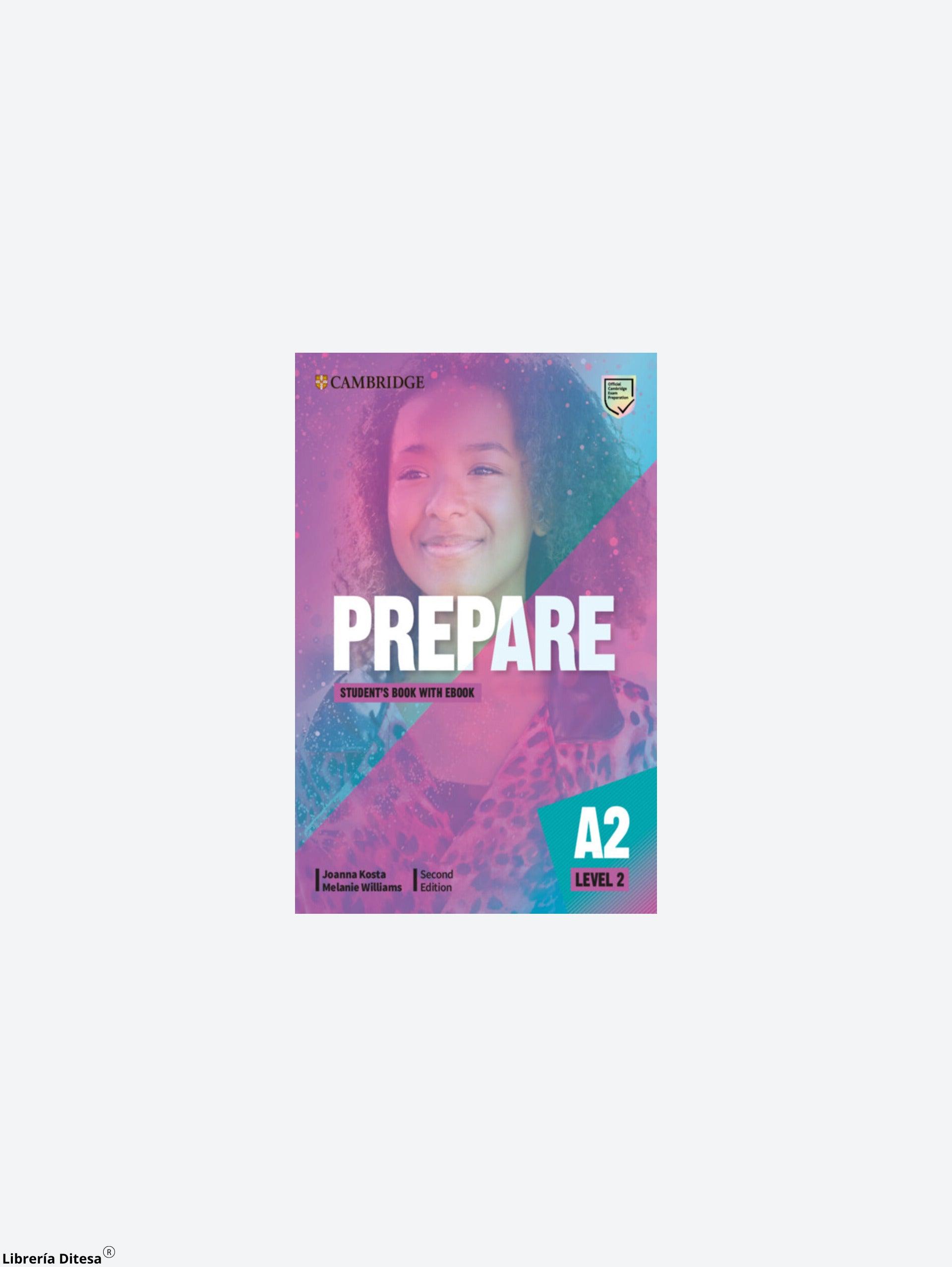 Cambridge English Prepare! 2Ed Student'S Book With Ebook 2 - Librería Ditesa