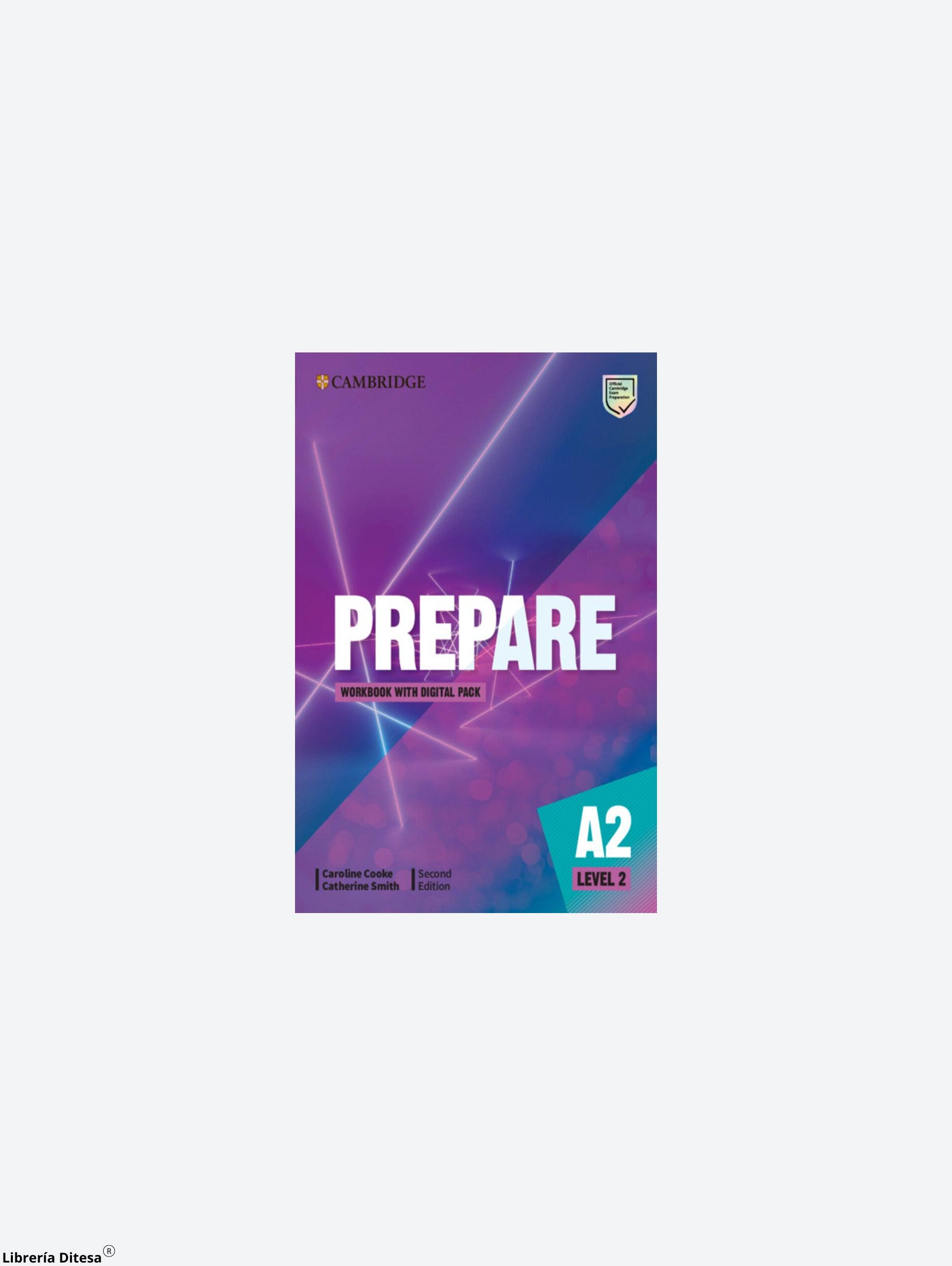 Cambridge English Prepare! 2Ed Workbook With Digital Pack 2 - Librería Ditesa