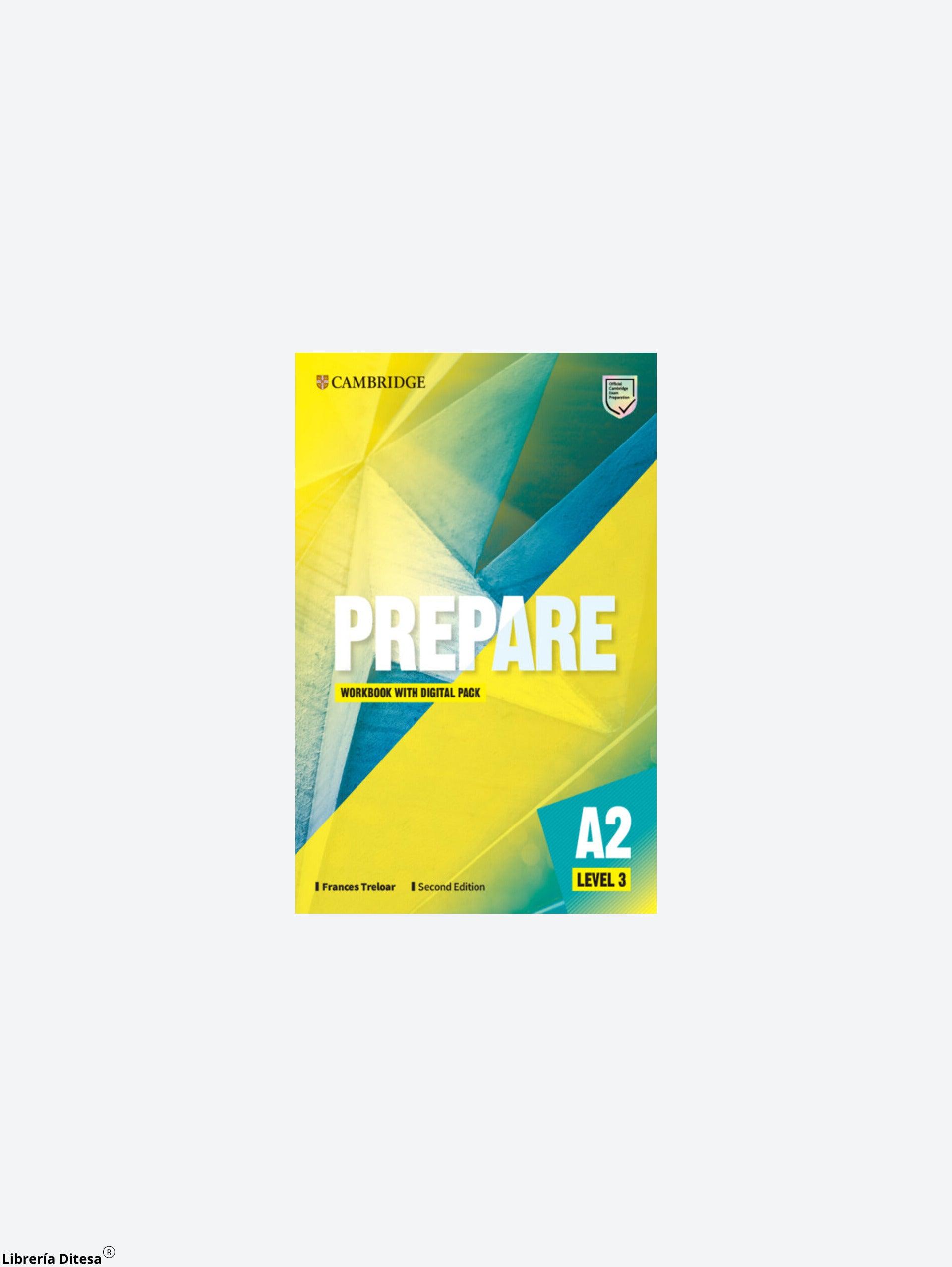 English Prepare A2 Level 3 Workbook With Digital Pack - Librería Ditesa