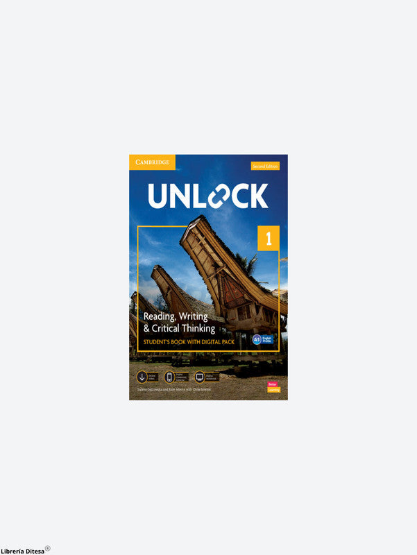 Unlock 2Ed Reading, Writing And Critical Thinking Student's Book With Digital Pack 1