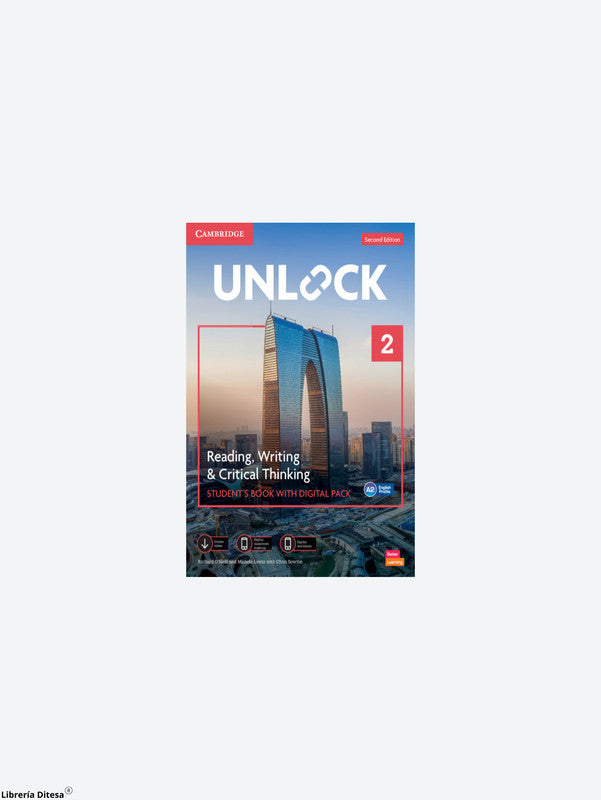 Unlock 2Ed Reading, Writing And Critical Thinking Student's Book With Digital Pack 2