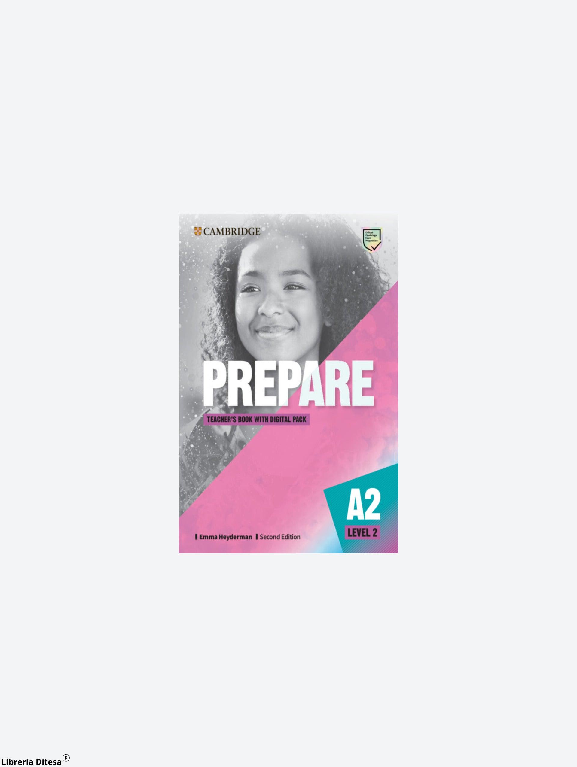 Cambridge English Prepare! 2Ed Teacher'S Book With Digital Pack 2 - Librería Ditesa