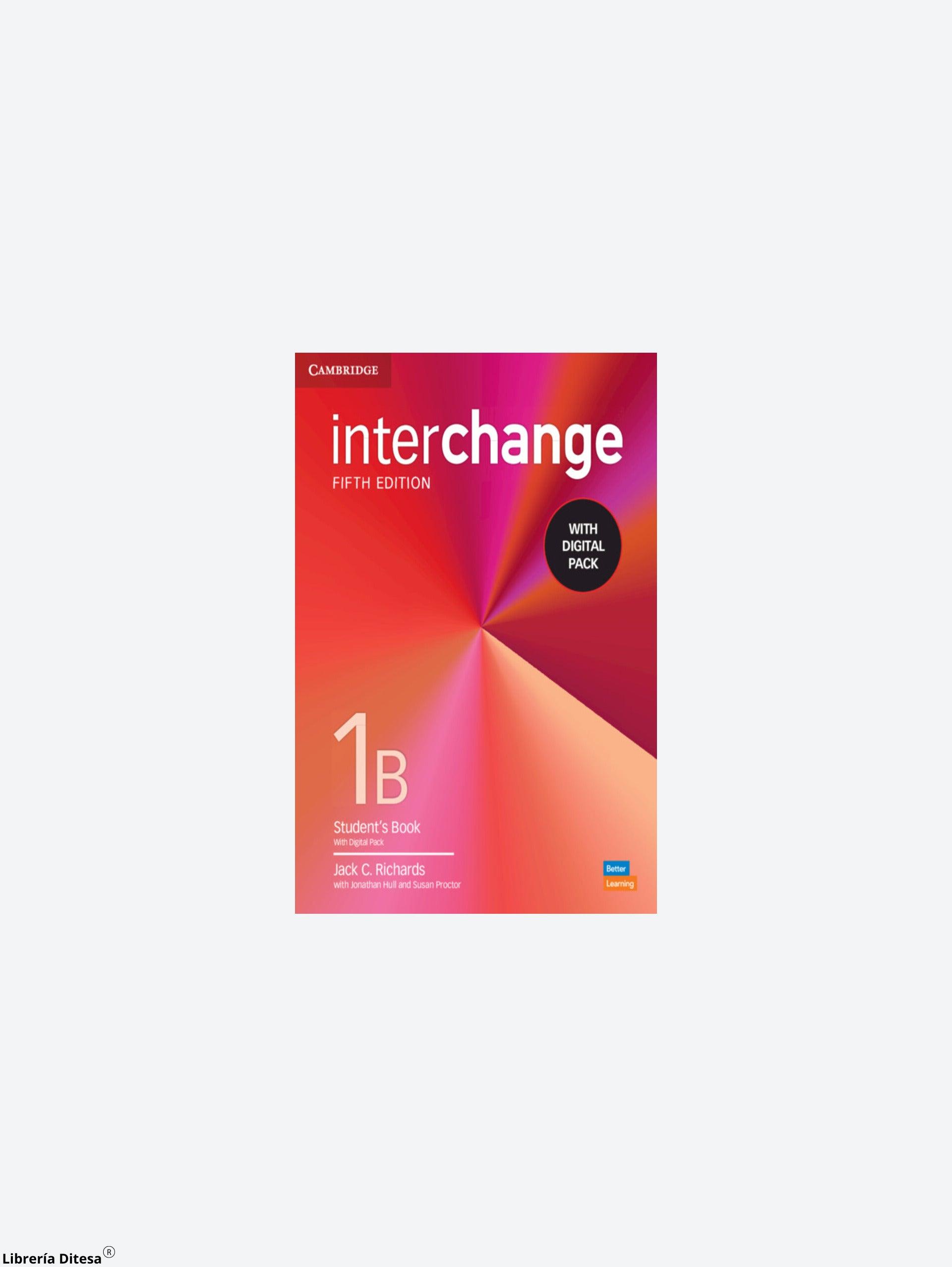 Interchange 5Ed Student'S Book With Digital Pack 1B - Librería Ditesa