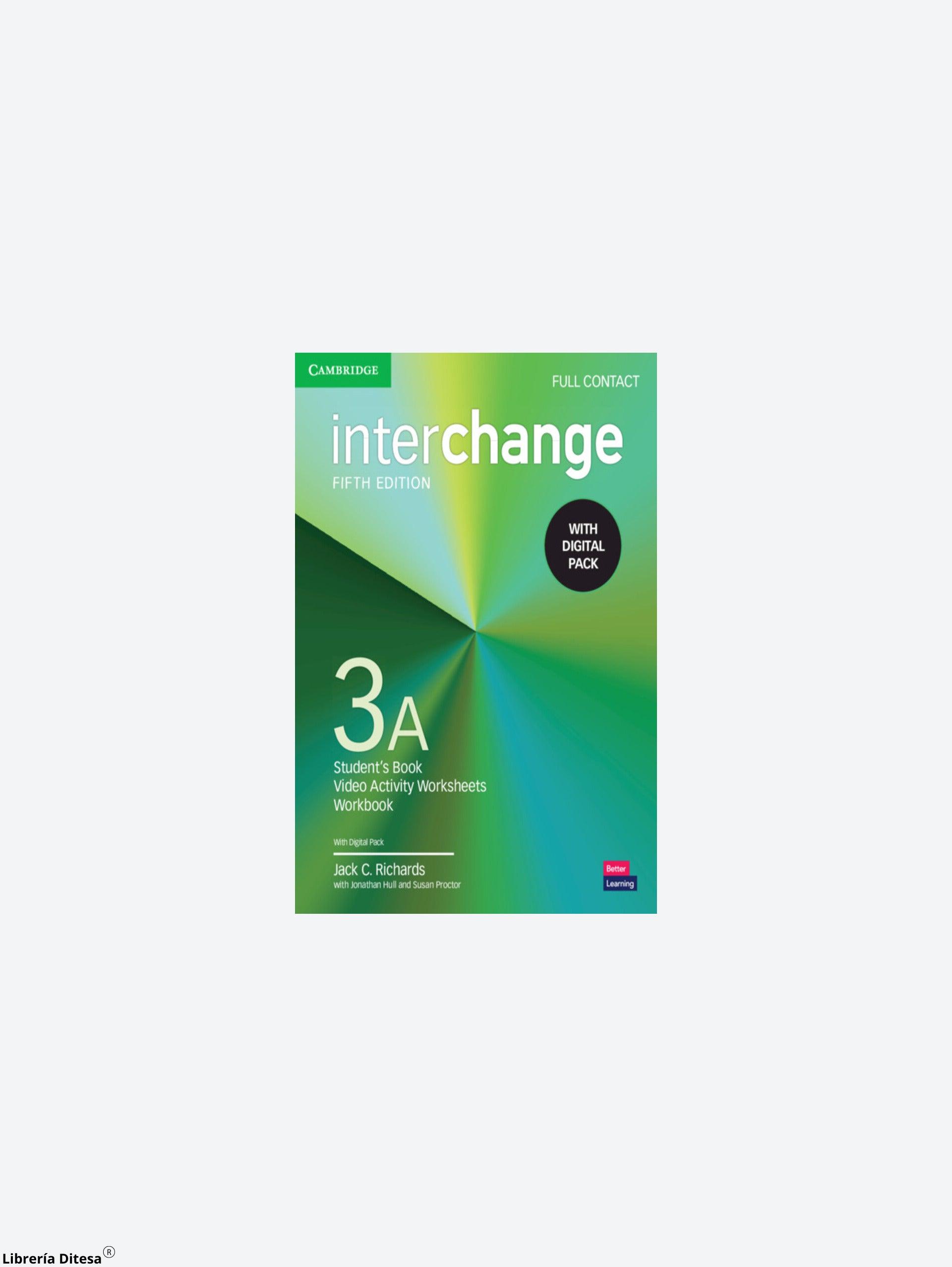 Interchange 5Ed Full Contact With Digital Pack 3A - Librería Ditesa