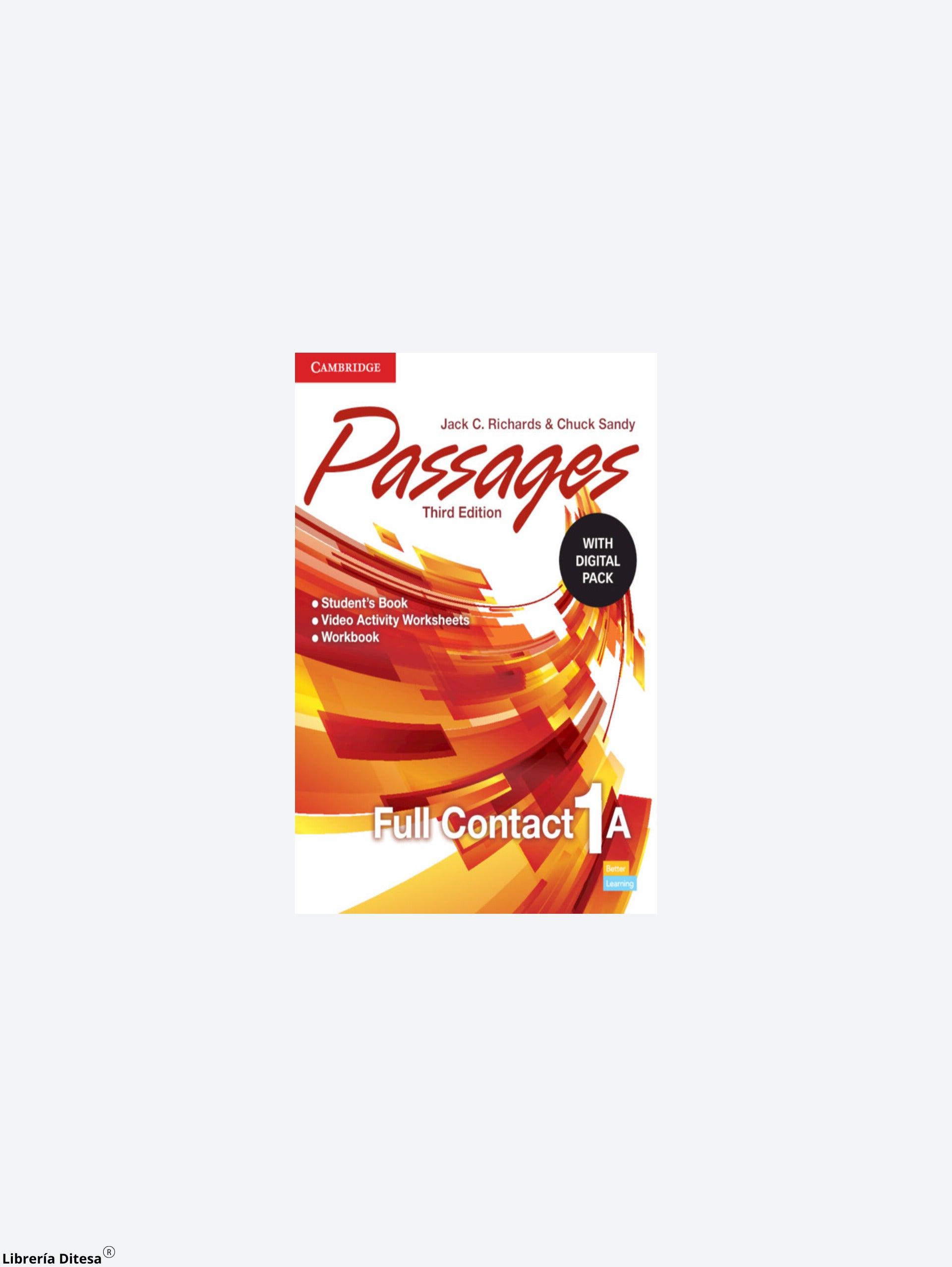 Passages 3Ed Full Contact A With Digital Pack 1 - Librería Ditesa