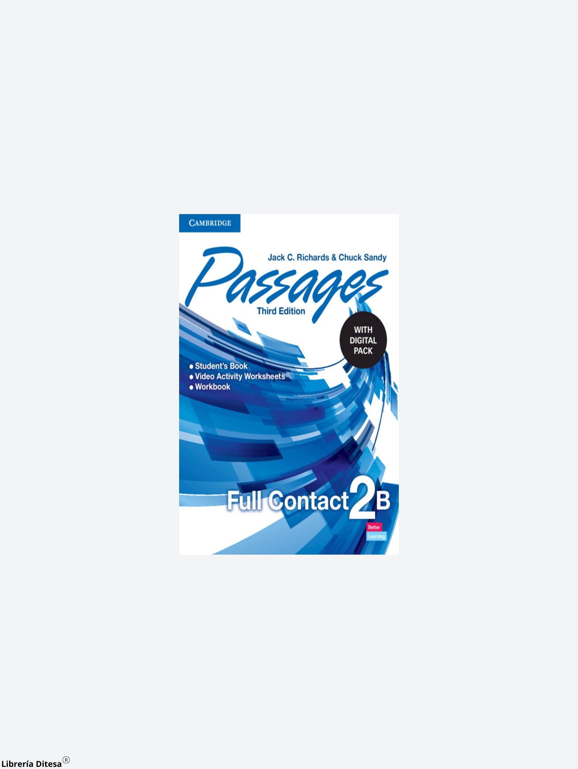 Passages Level 2B Full Contact Third Edition - Librería Ditesa