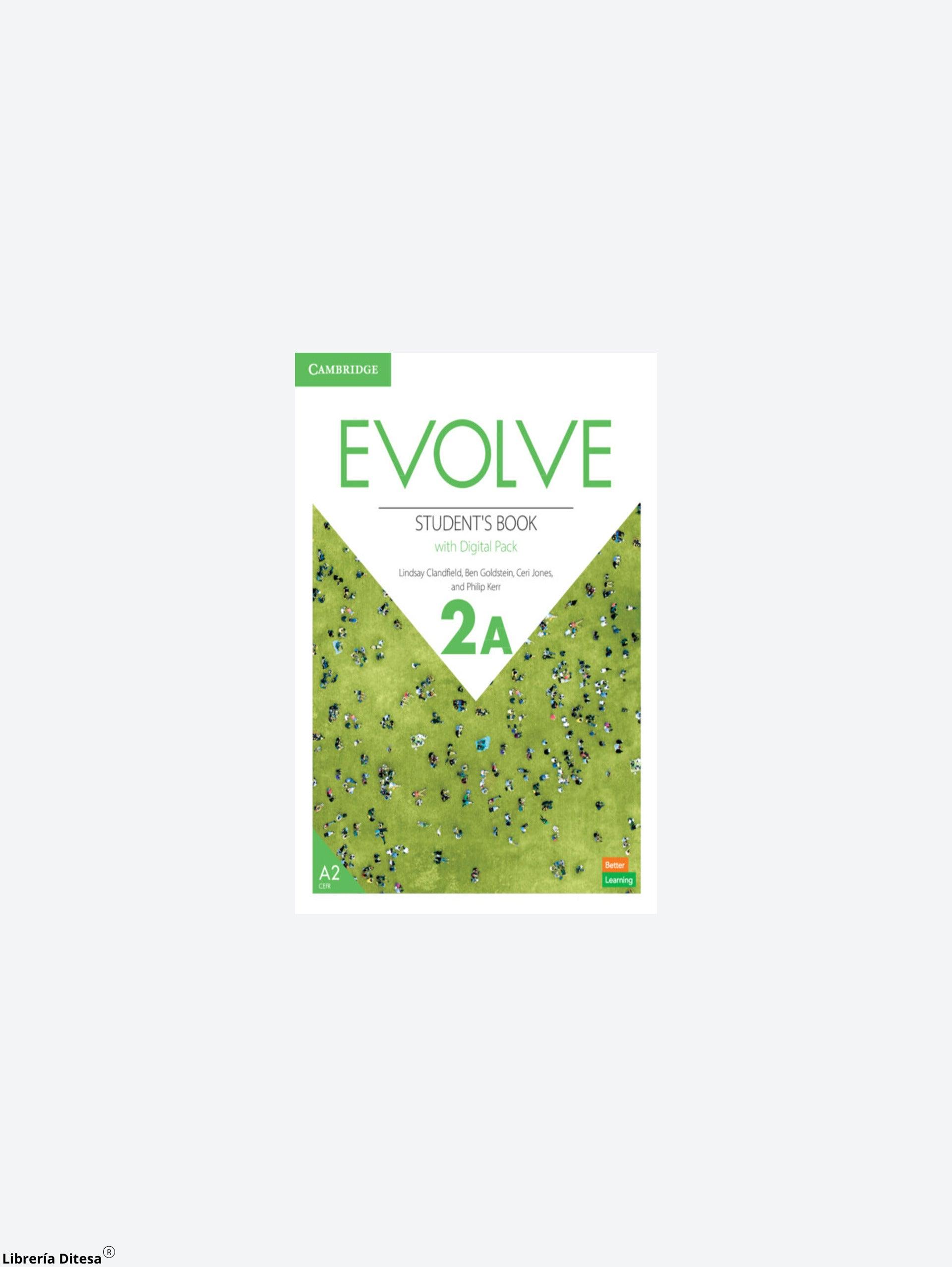 Evolve Studen Level 2 Split A With Digital Pack - Librería Ditesa