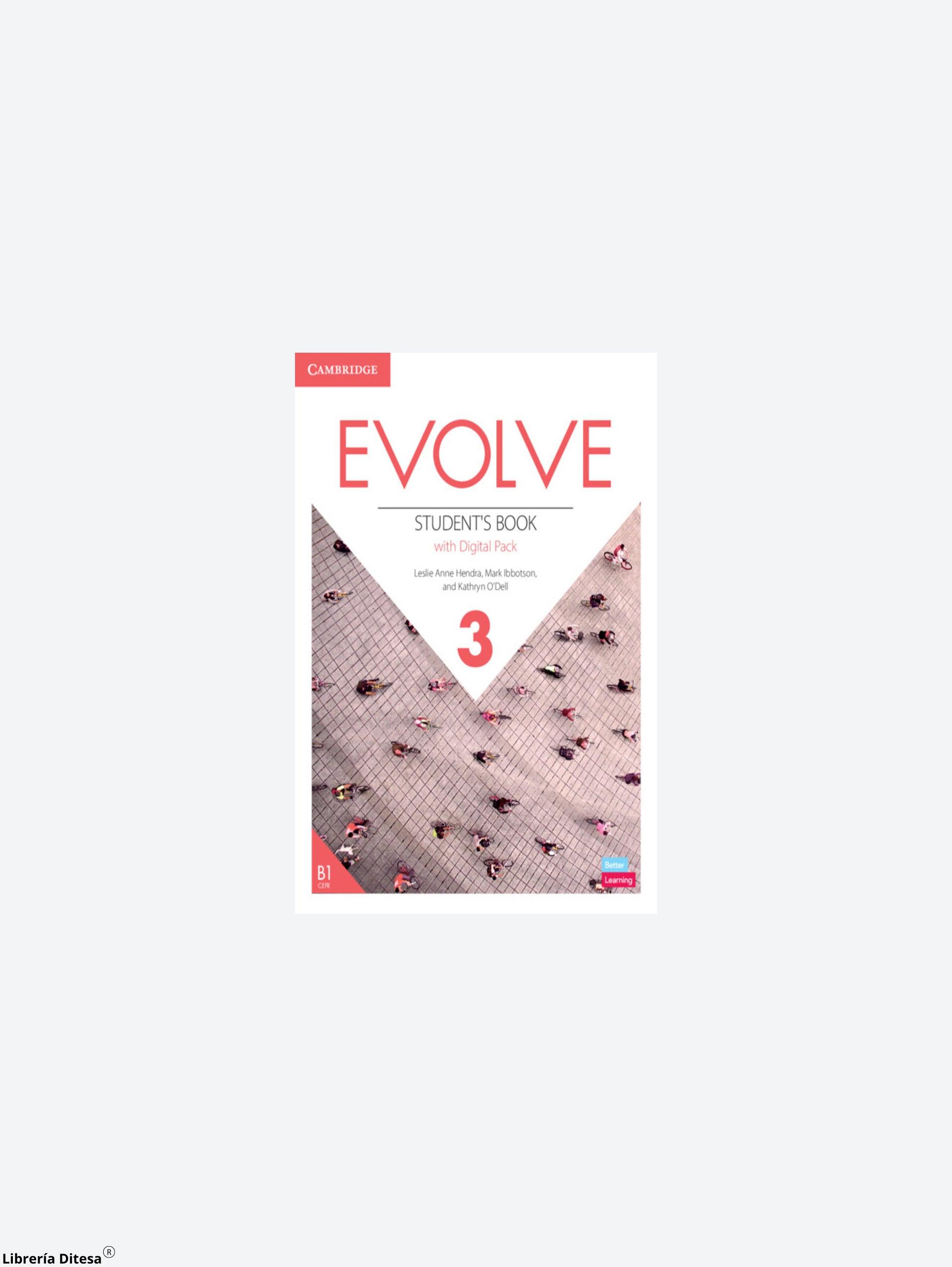 Evolve 3 Student´S Book With Digital Pack - Librería Ditesa