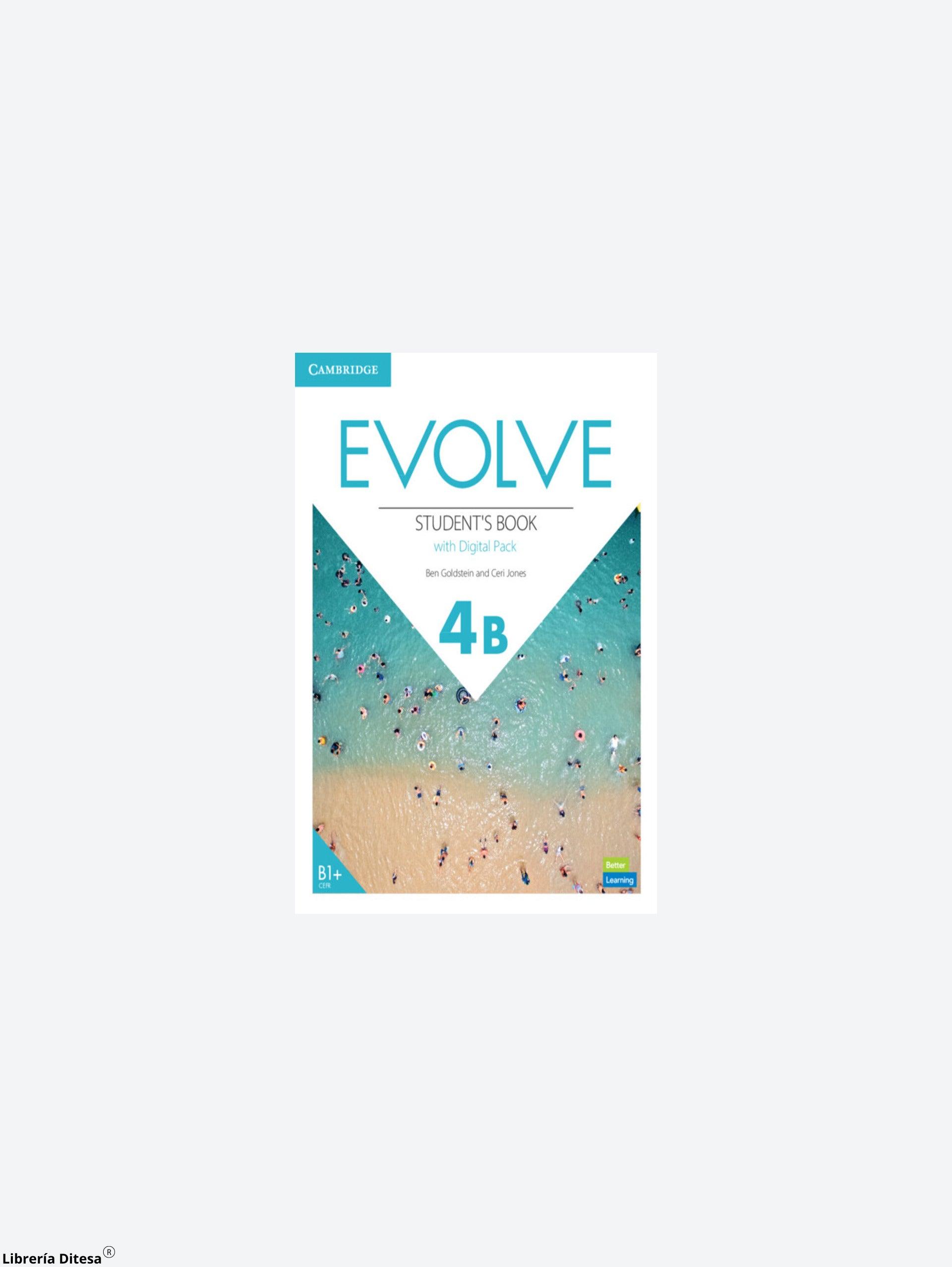 Evolve Student'S Book With Digital Pack 4B - Librería Ditesa