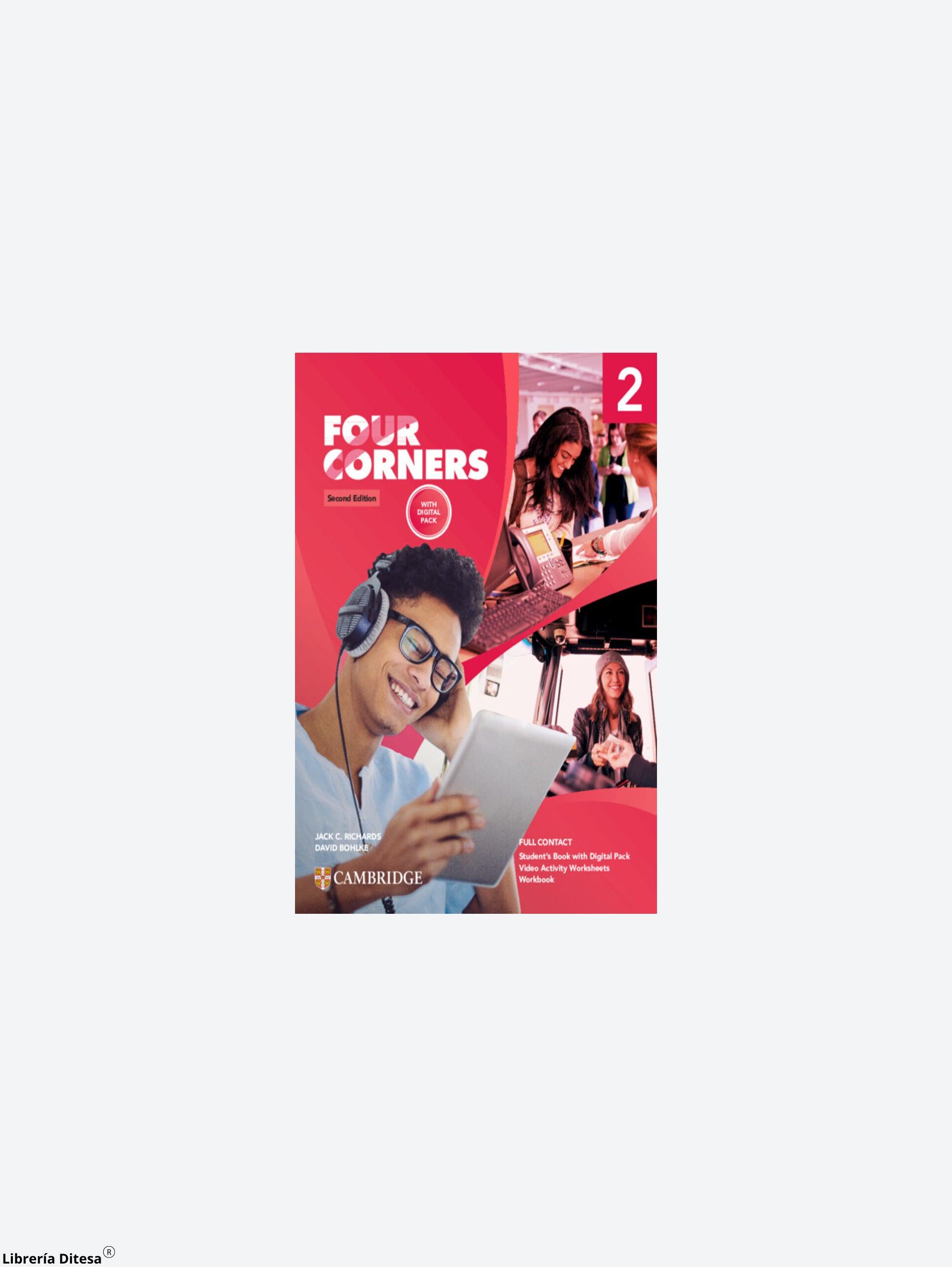 Four Corners Full Contact 2 With Digital Pack - 2Nd Ed - Librería Ditesa