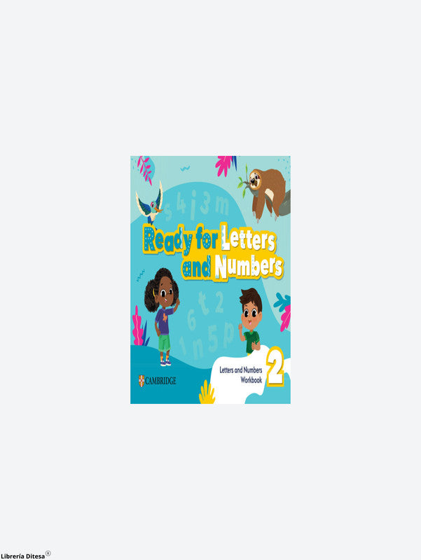 American Ready Set Grow Letters And Numbers Workbook Level 2