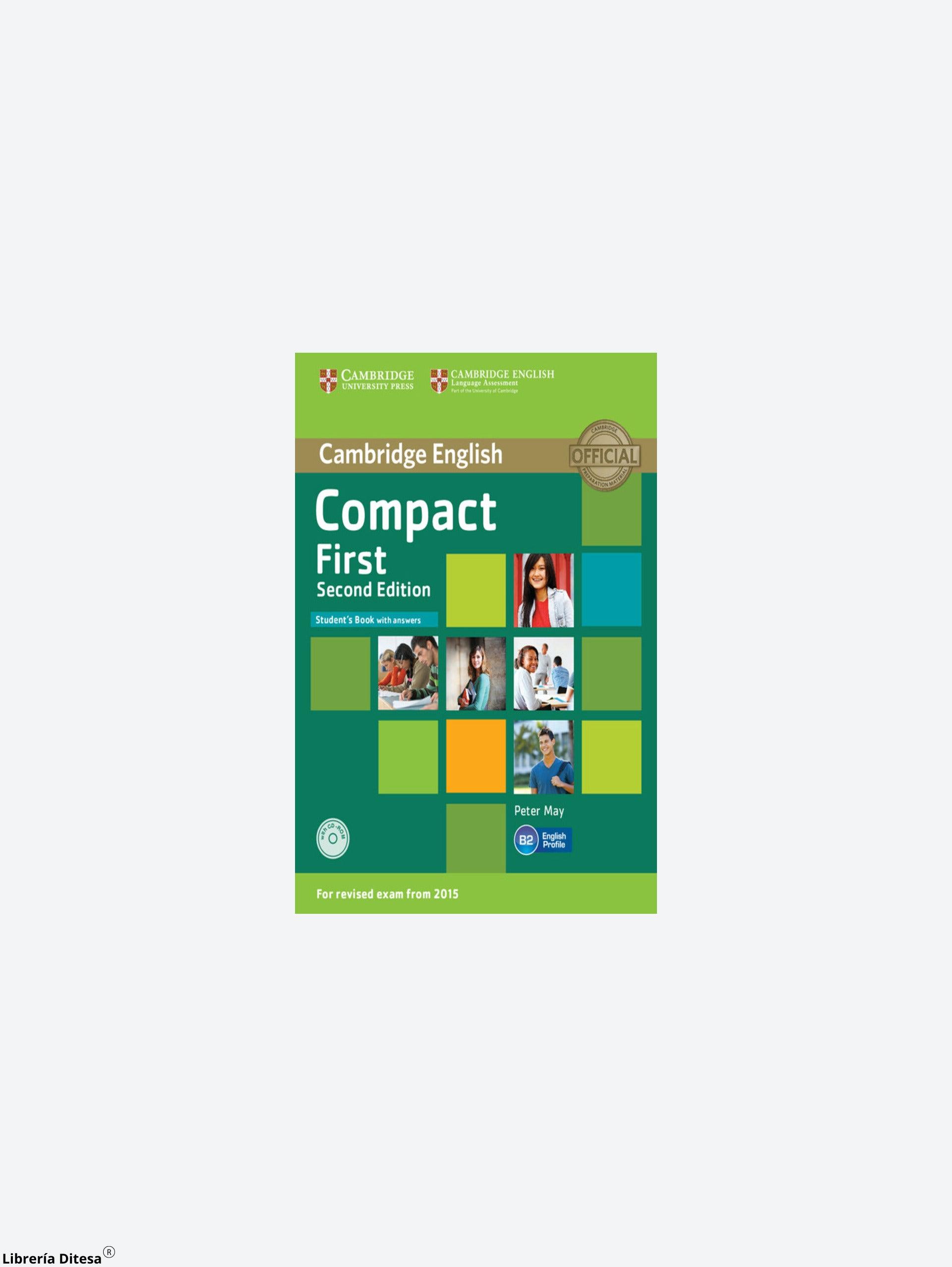 Compact Advanced With Answers And Cd - Librería Ditesa