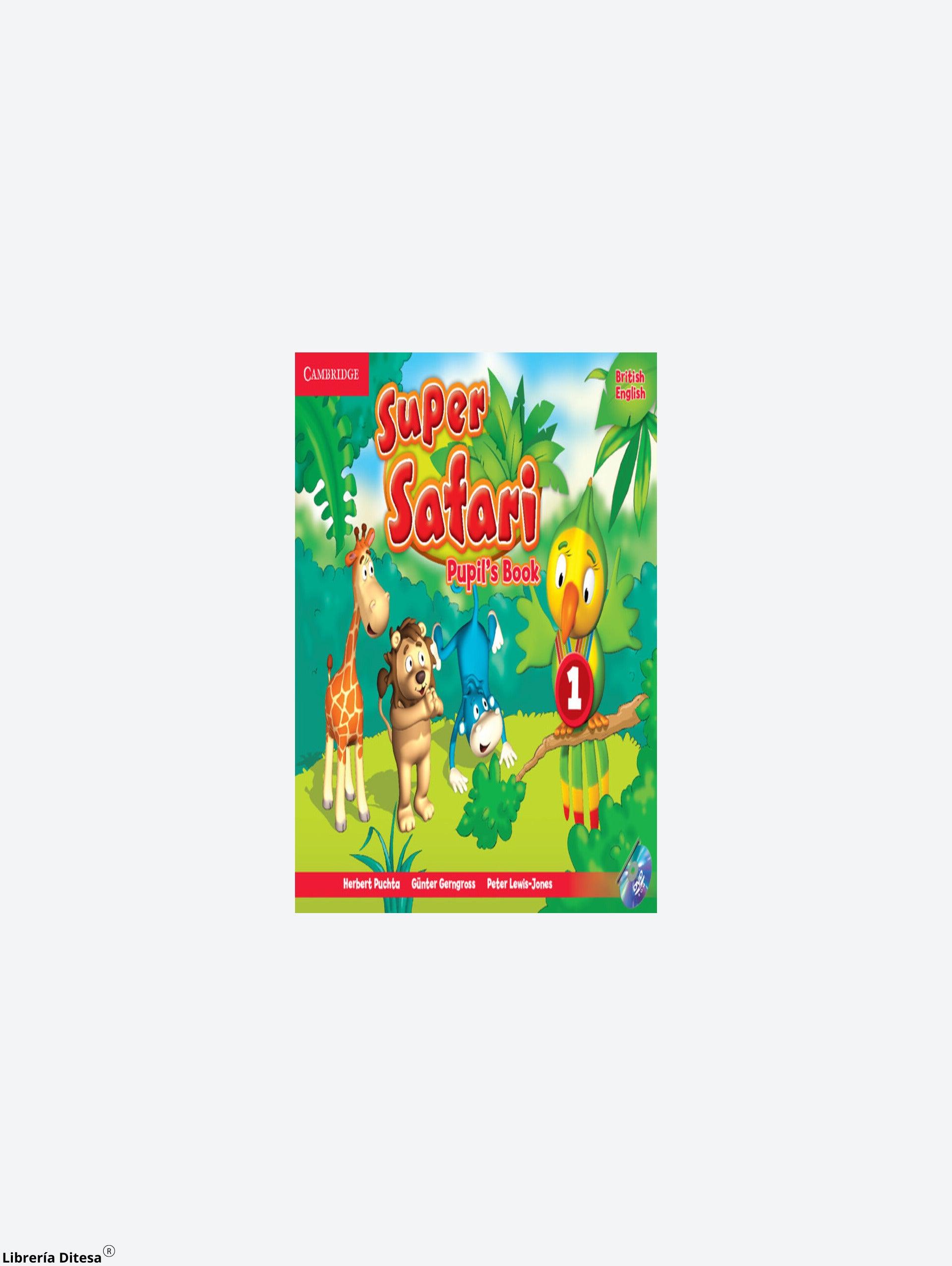 Super Safari Pupil'S Book With Dvd-Rom 1 - Librería Ditesa