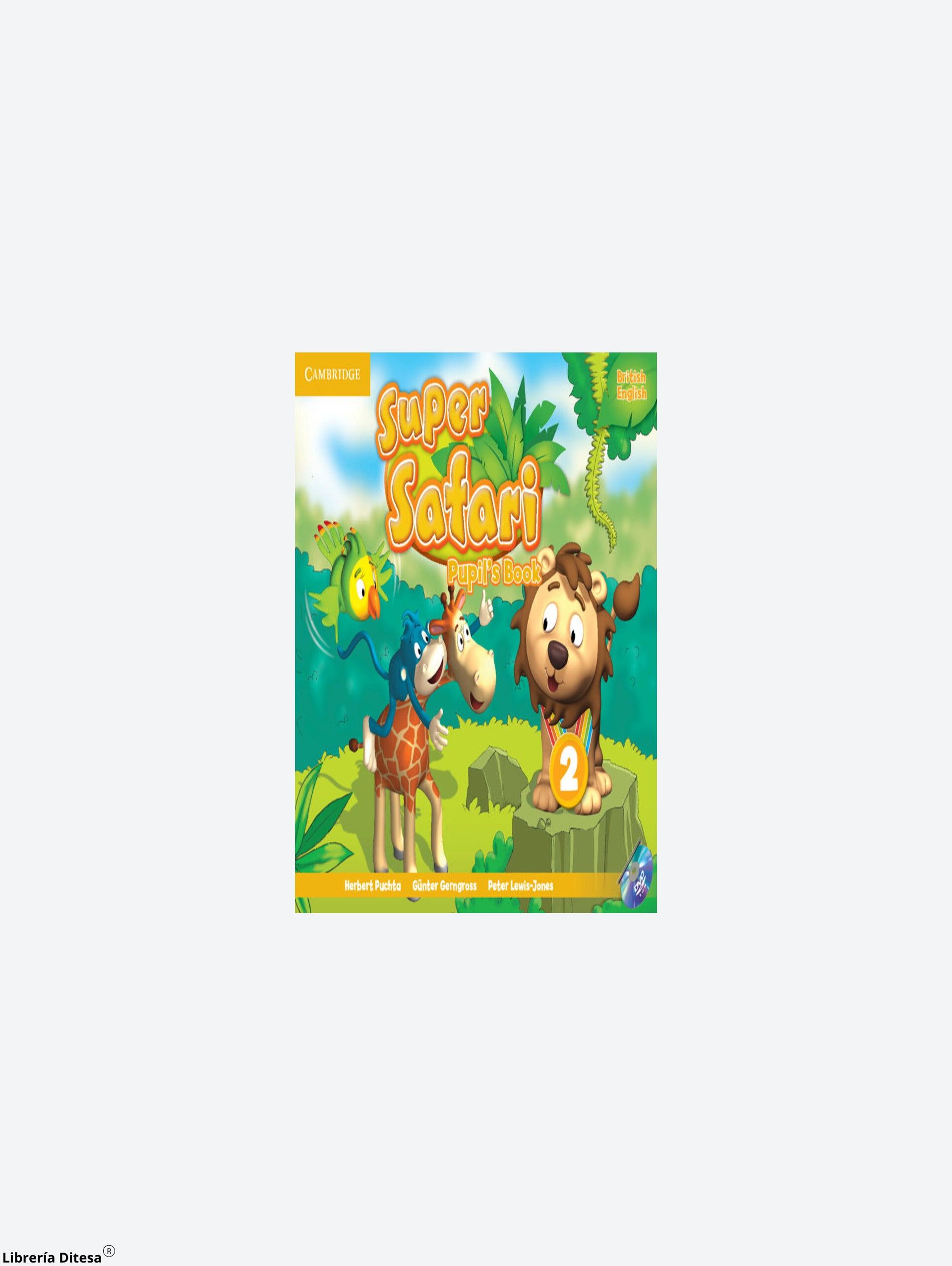 Super Safari Pupil'S Book With Dvd-Rom 2 - Librería Ditesa