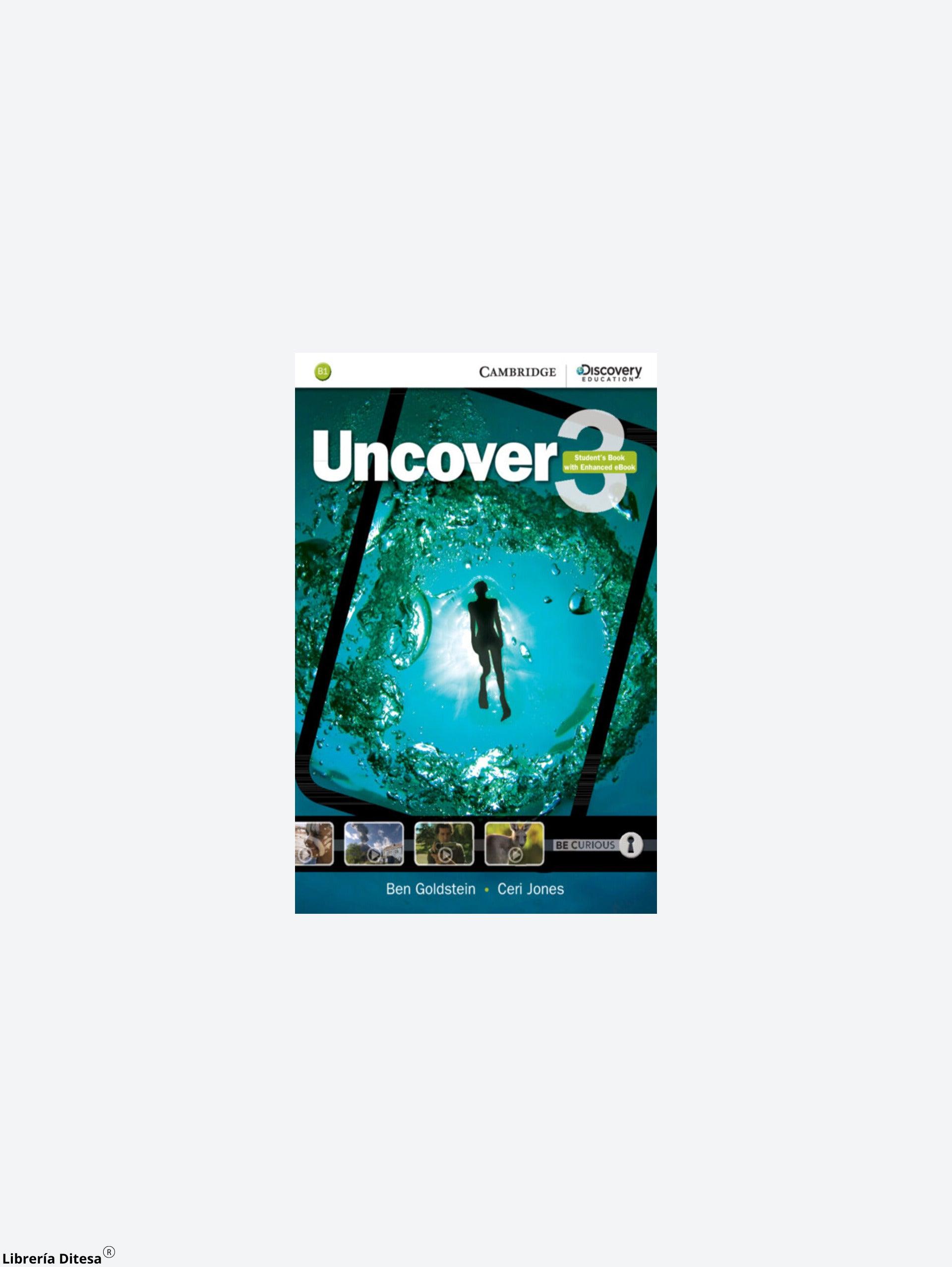 Uncover Level 3 Students Book With Online Workbook - Librería Ditesa