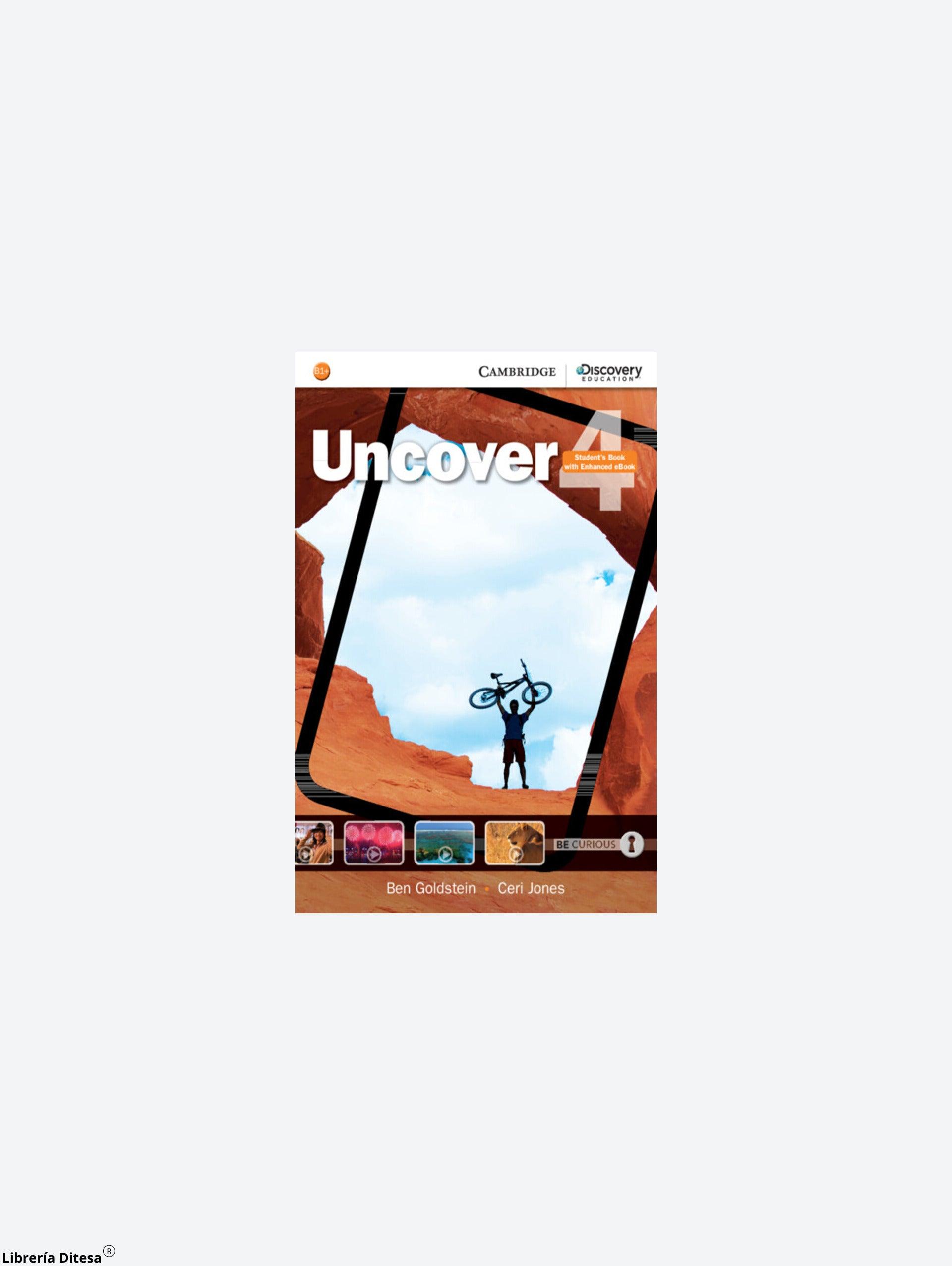 Uncover Level 4 Students Book With Online Workbook - Librería Ditesa