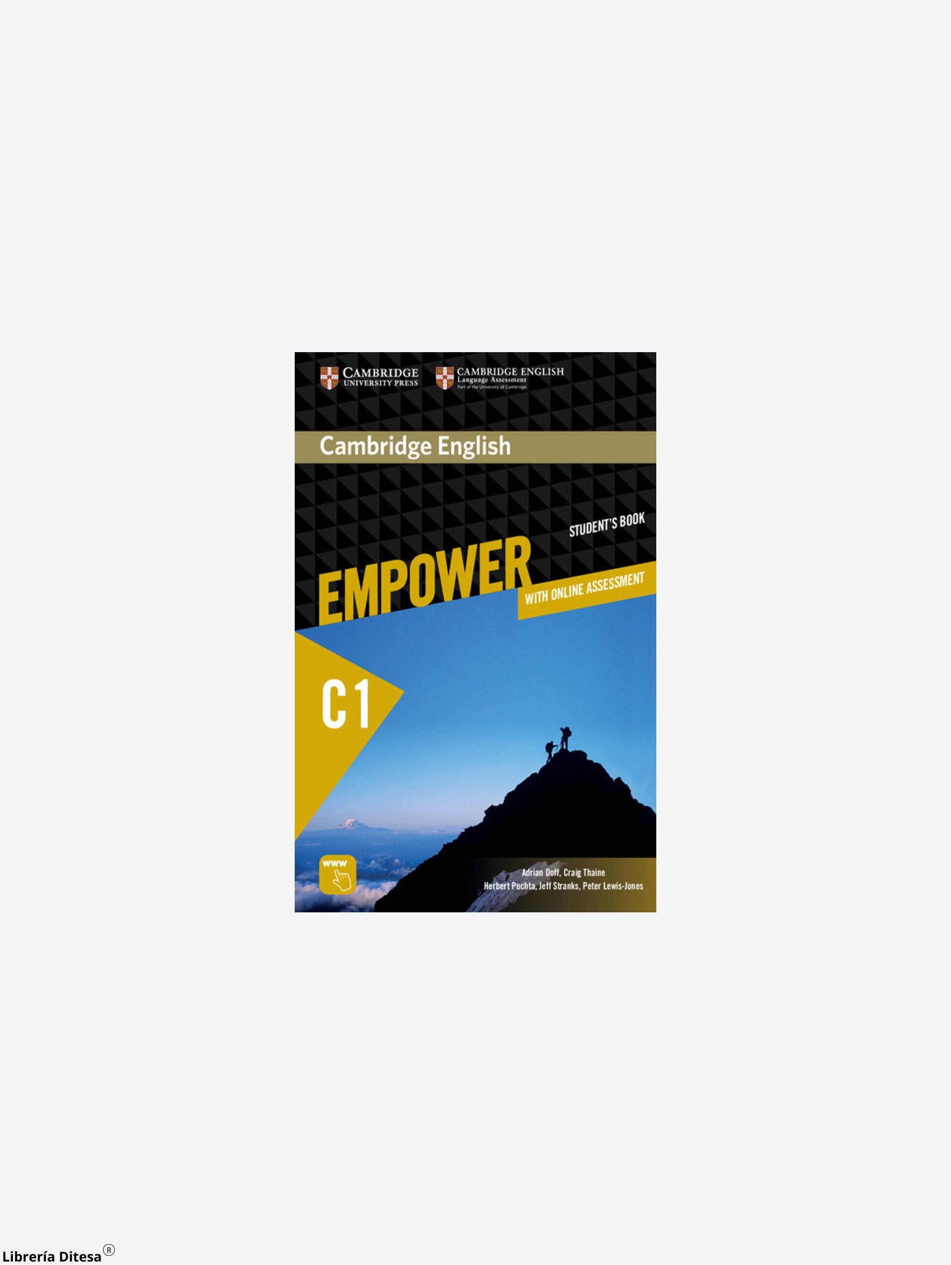 Empower C1 Sutudents Book / With Online Assessment - Librería Ditesa