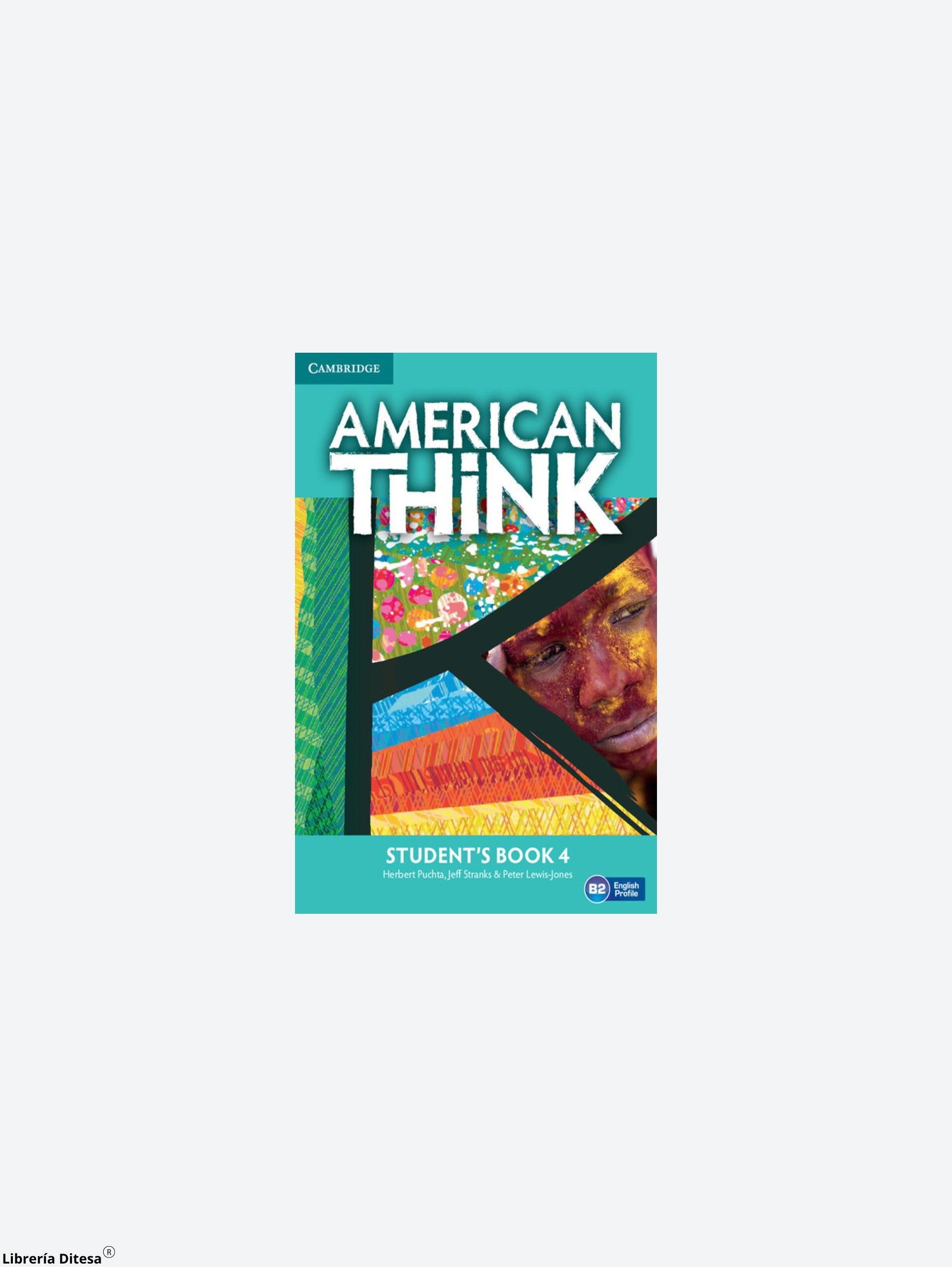 Think 4 Students Book American English - Librería Ditesa