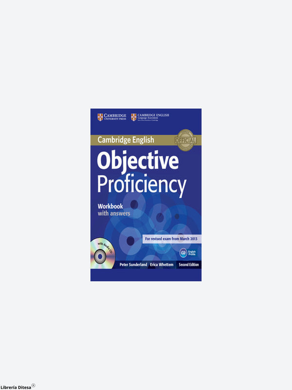 Objective Proficiency 2Ed Workbook With Answers With Audio Cd - Cambridge
