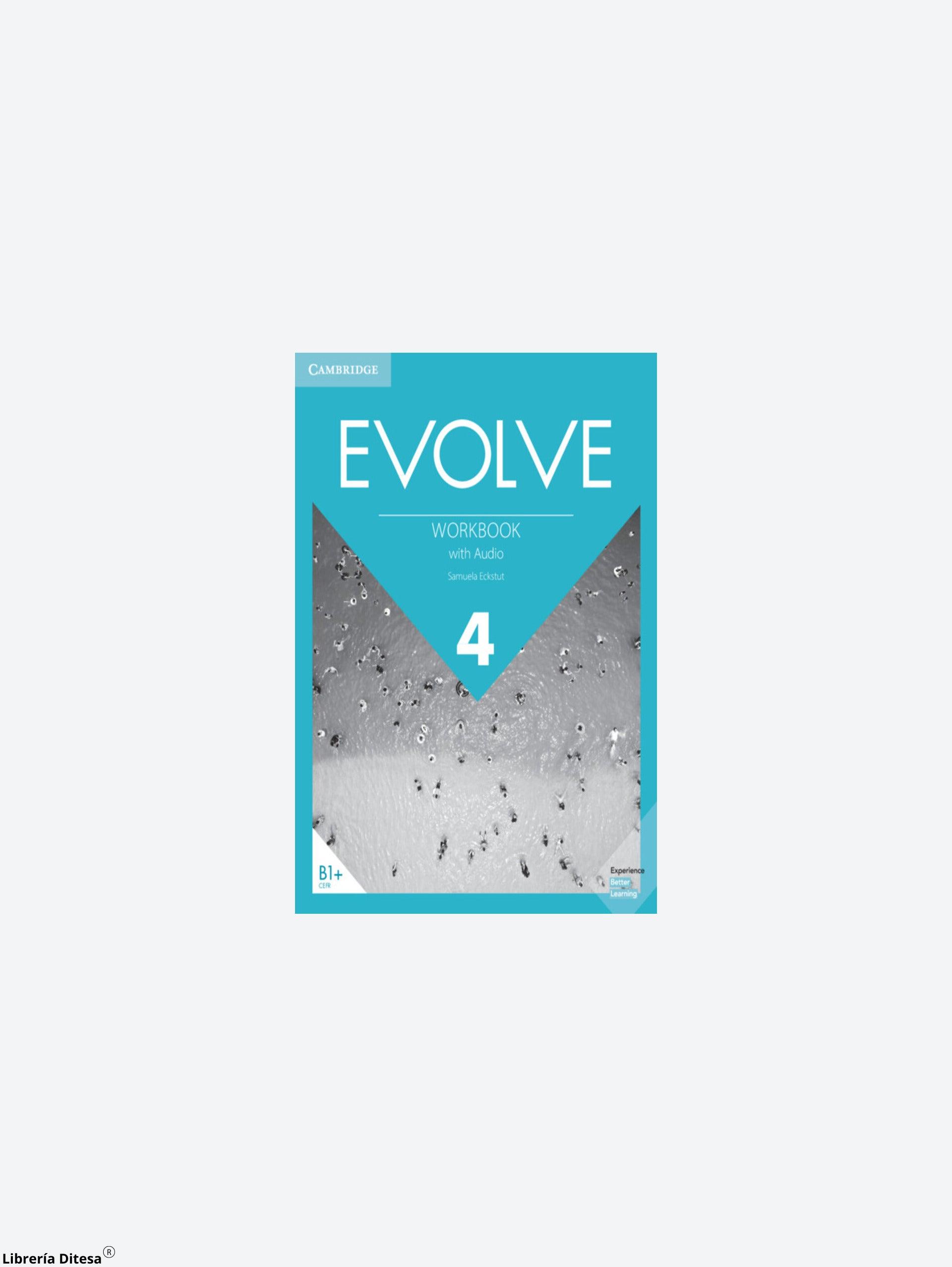 Evolve Level 4 Workbook With Audio - Librería Ditesa