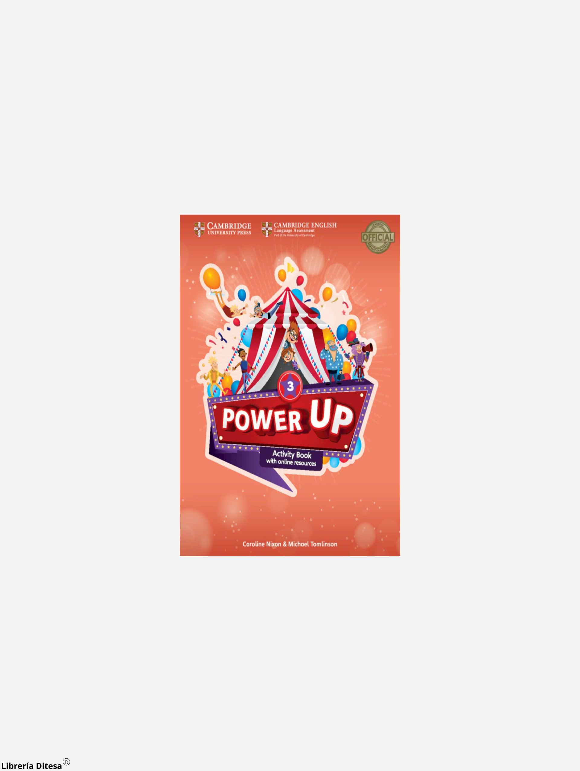 Power Up Activity Book With Online Resources And Home Booklet 3 - Librería Ditesa