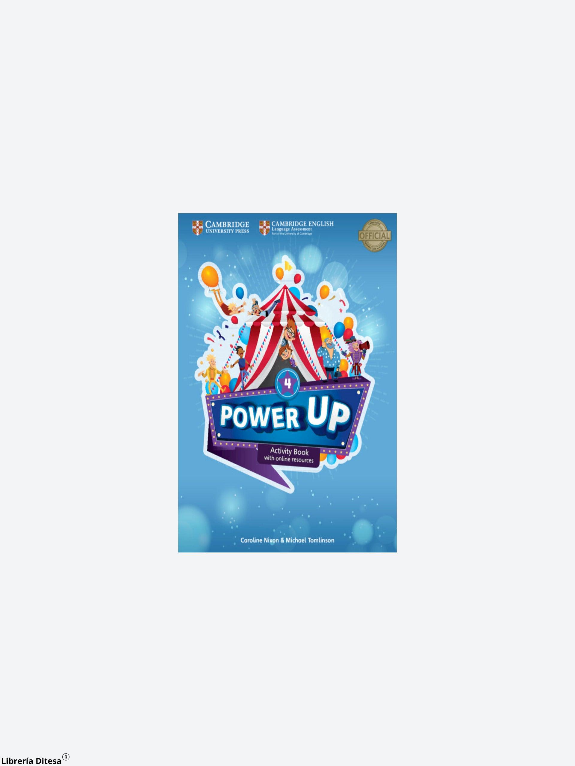 Power Up Activity Book With Online Resources And Home Booklet 4 - Librería Ditesa